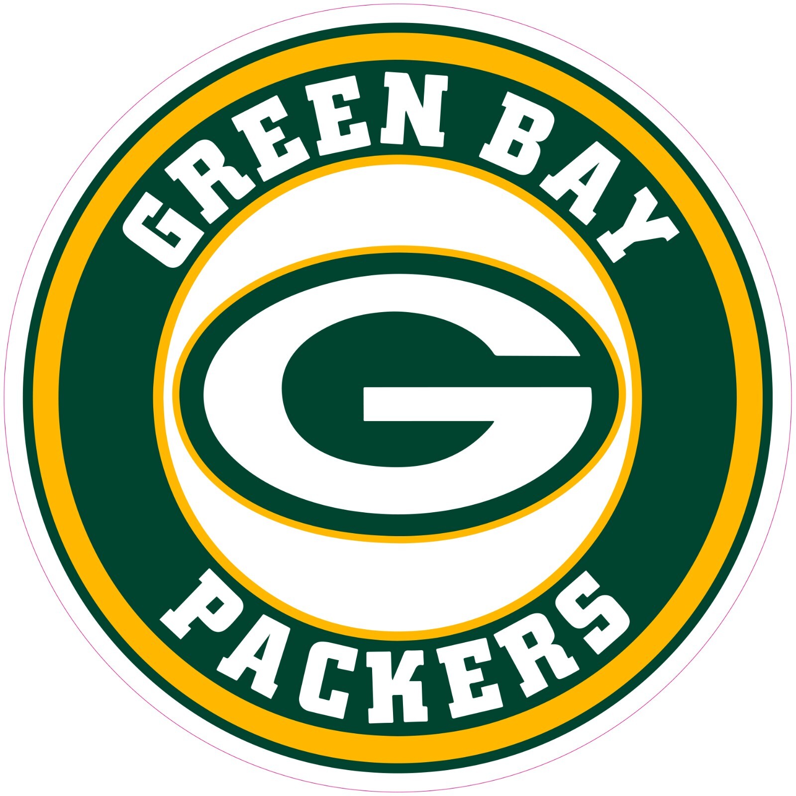 Green Bay Packers Football Vinyl Decal Sticker Car Truck Bumper Tumbler Mug