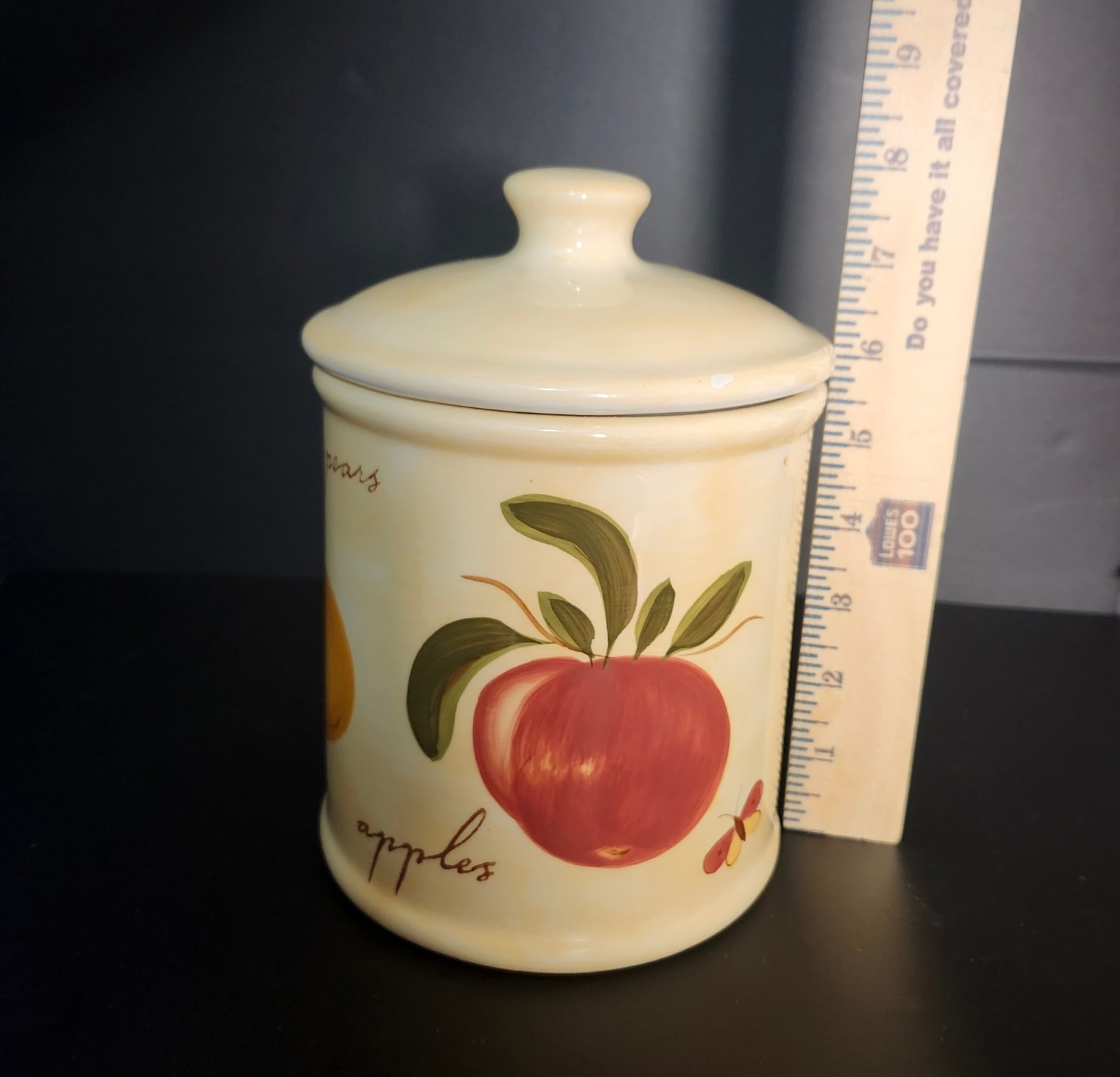 Pier 1 Cookie Jar 8 inches