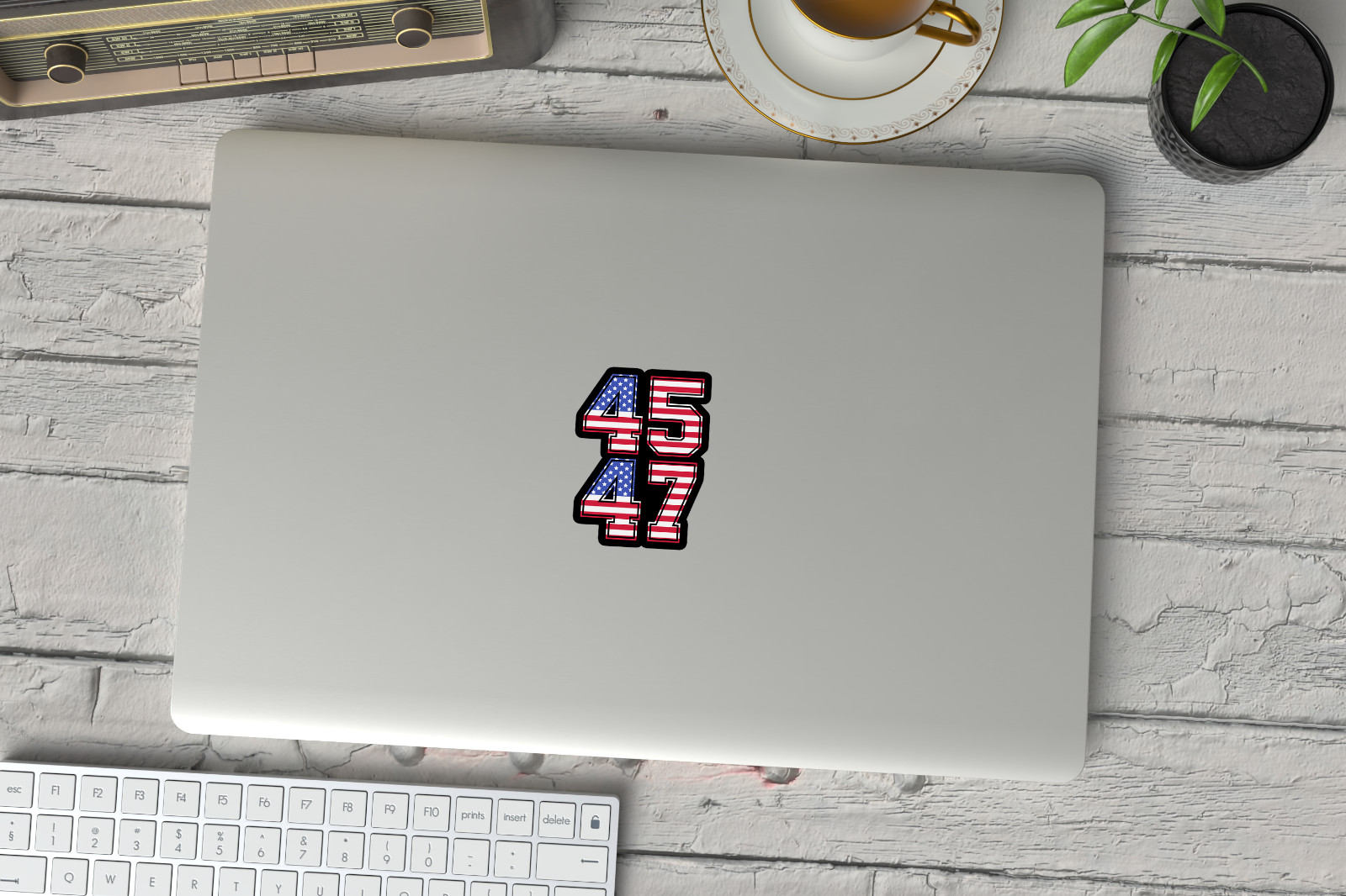 Trump Election 45 47 Sticker | Waterproof | Bumper Decal | Buy 4 Get 30% OFF