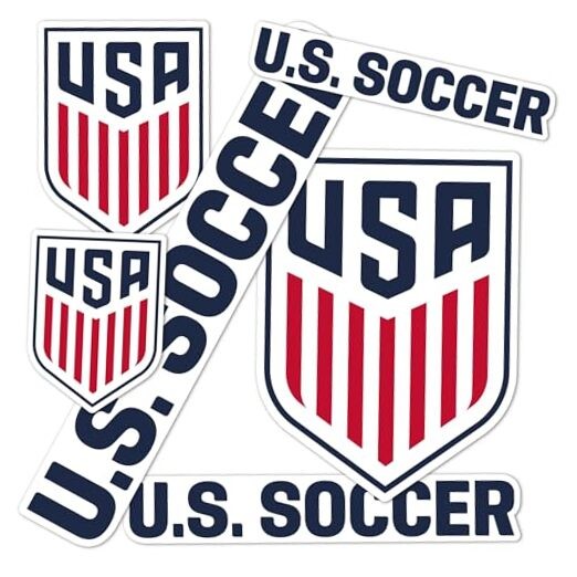 US Soccer Sticker USMNT United States Men's National Team Decal Vinyl Laptop