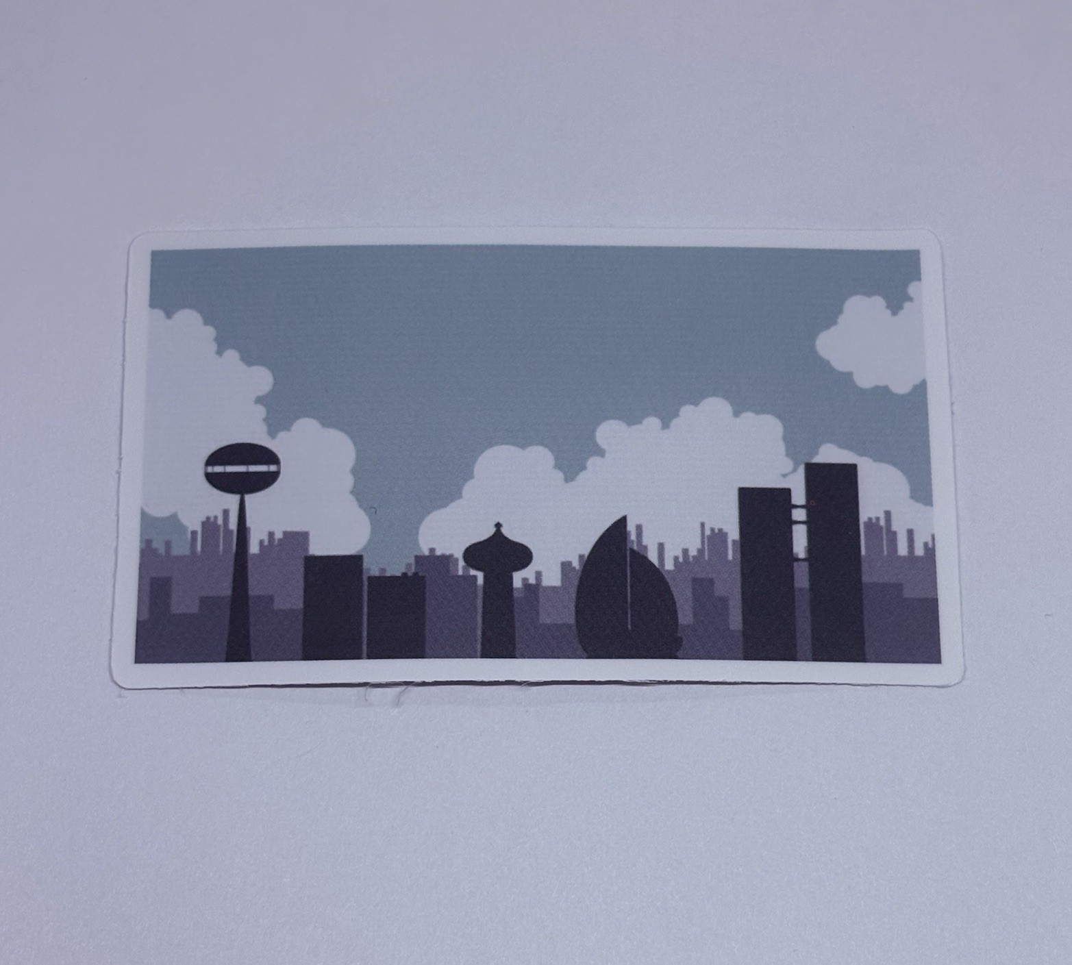 Seattle City Skyline Sticker Travel Art Decal Vinyl Country Souvenir Matte Tc6