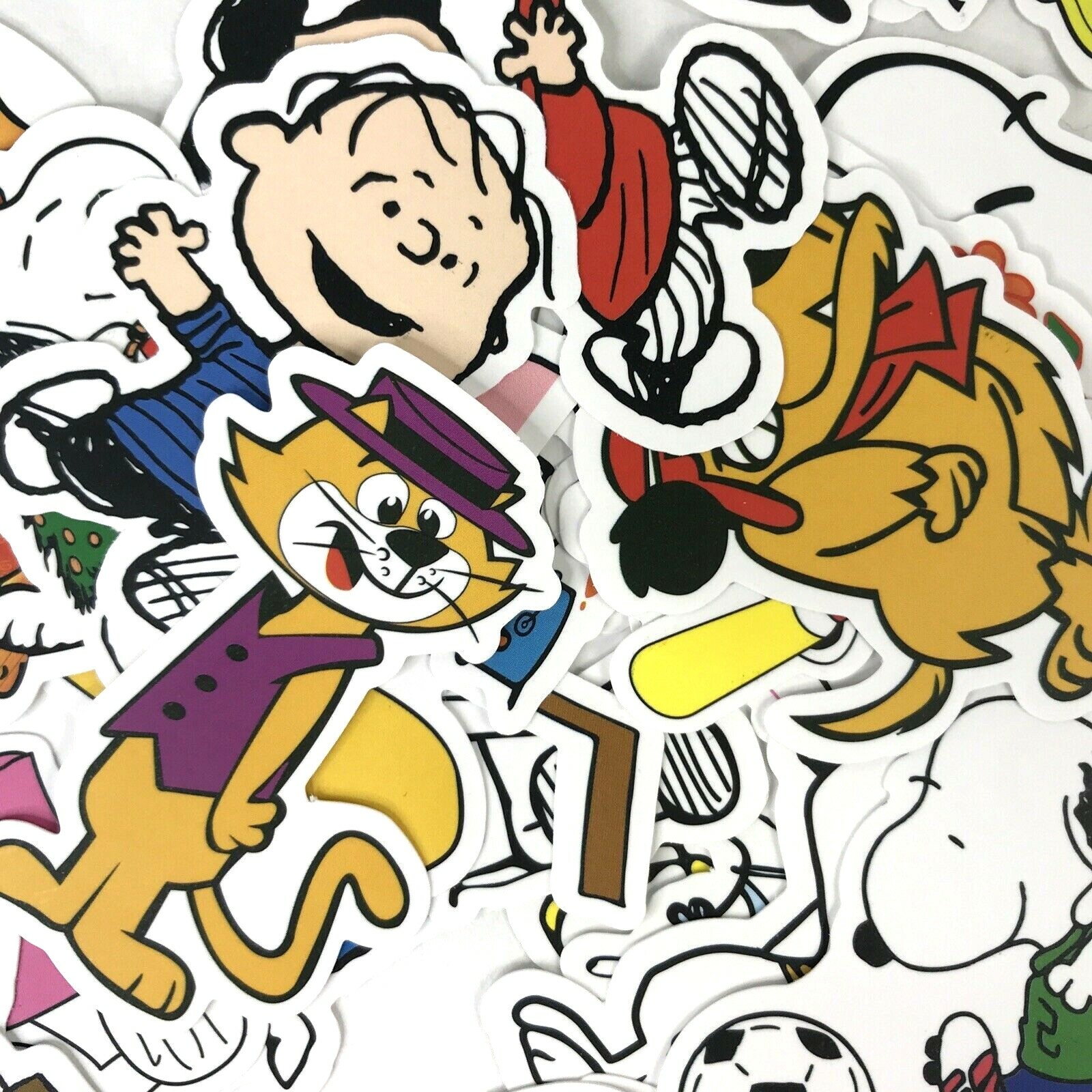 Random 50 Piece Snoopy Phone Laptop Water Bottle Decal Sticker Pack