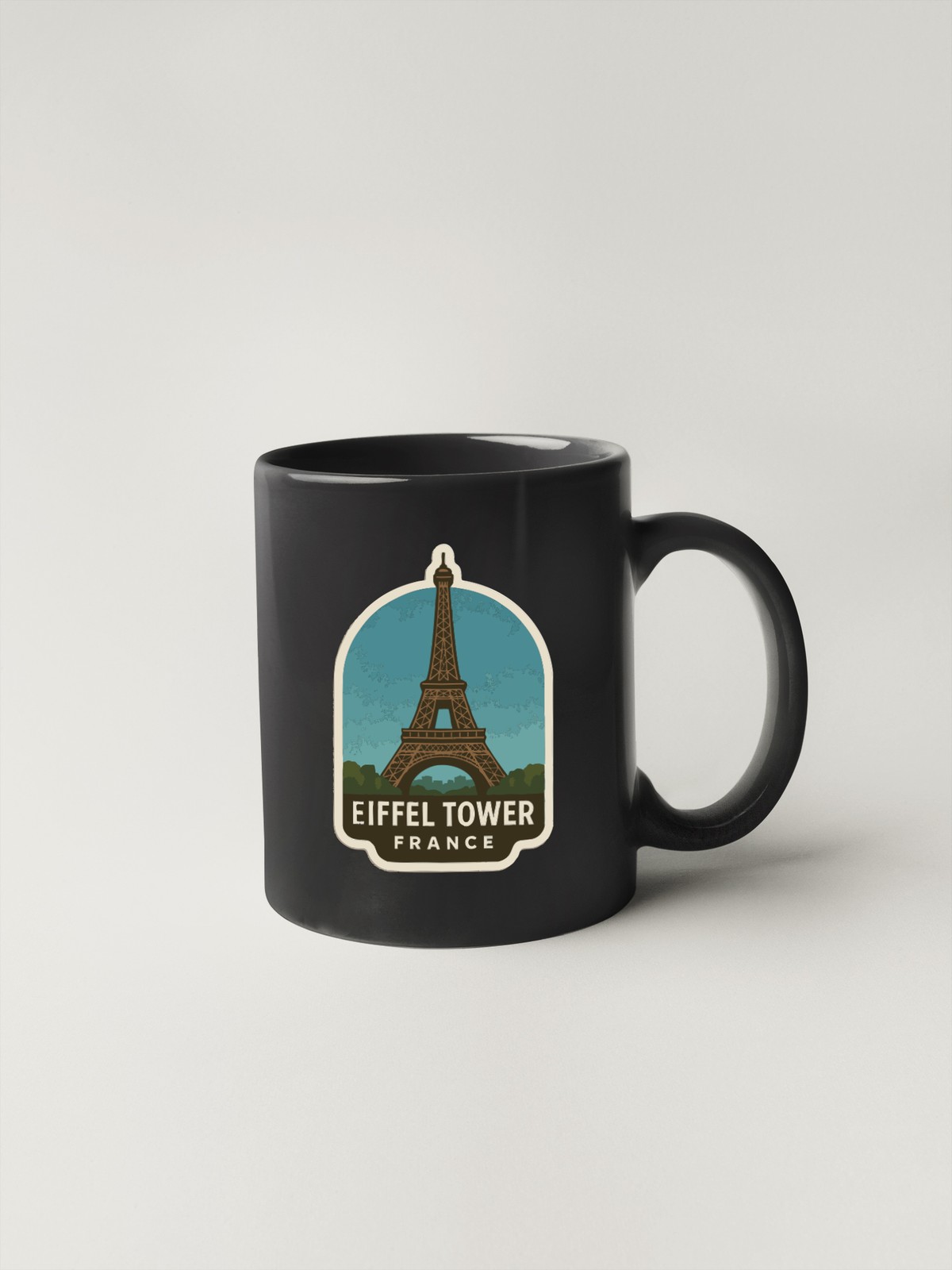 Eiffel Tower France Sticker Decal Vinyl Die-Cut Symbolic Landmark Design