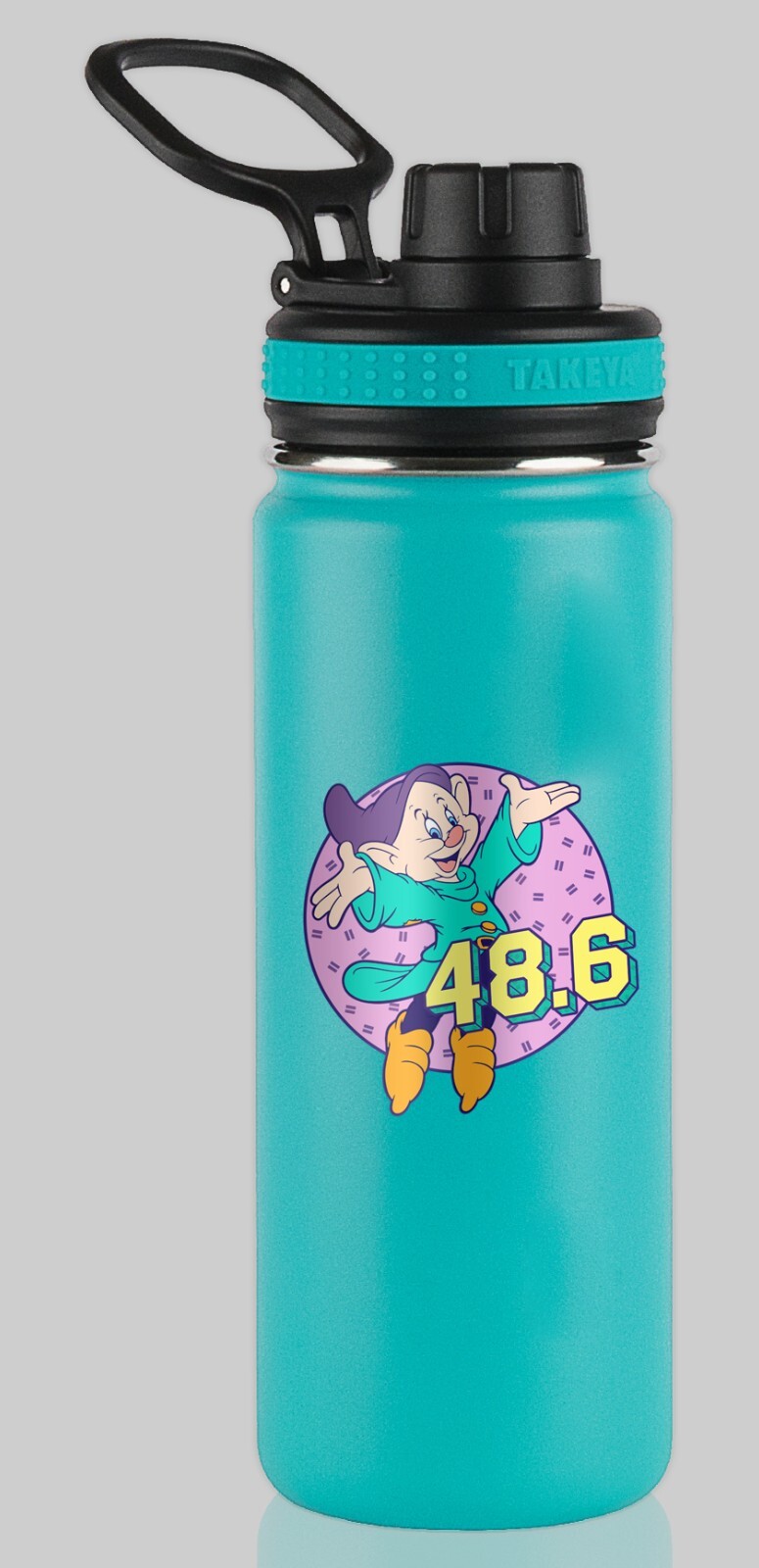 RunDisney Marathon Weekend 2023 Dopey 48.6 Miles CHARACTER Water Bottle Sticker