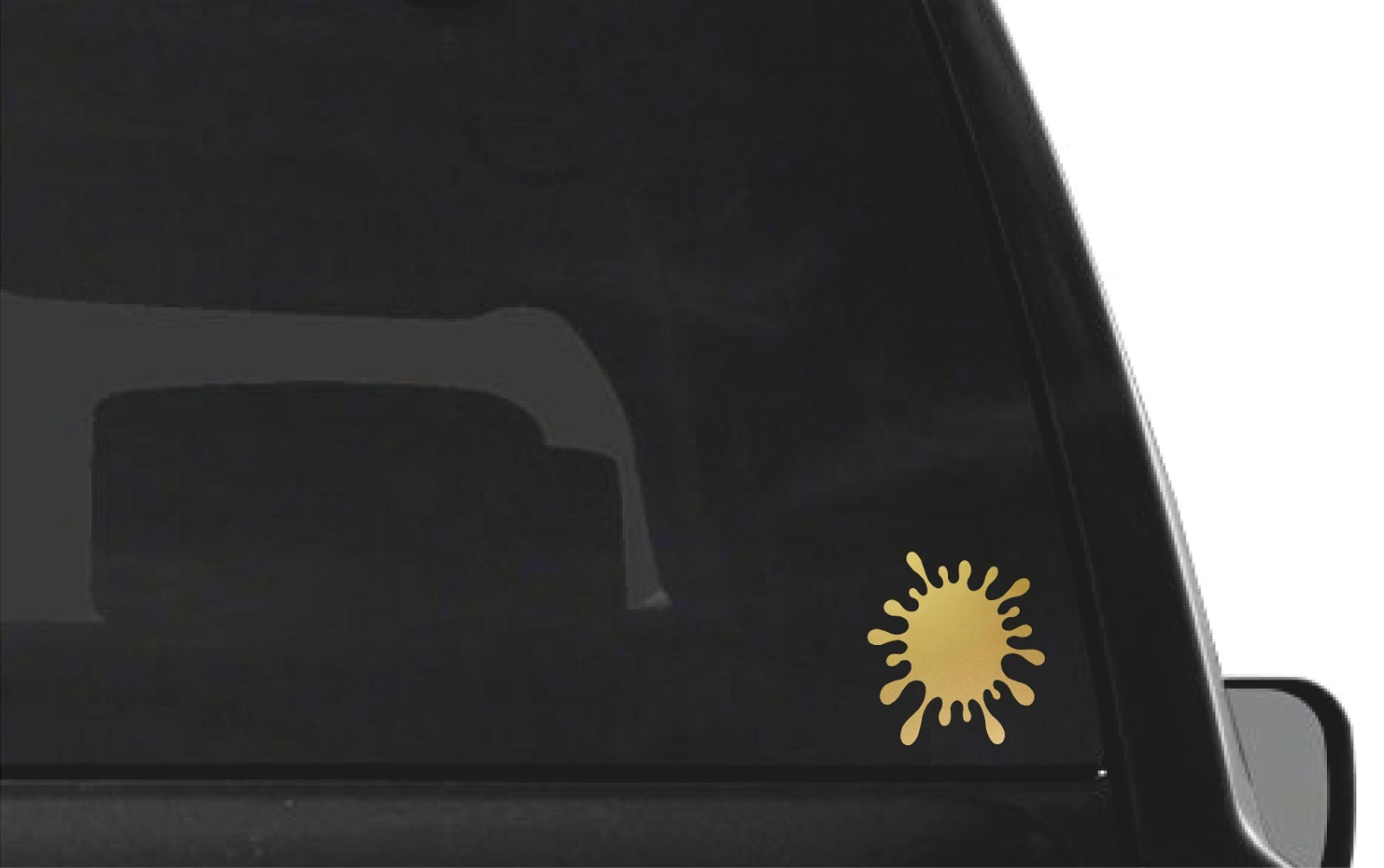 Splatter vinyl decal Paint splash Ink Sticker