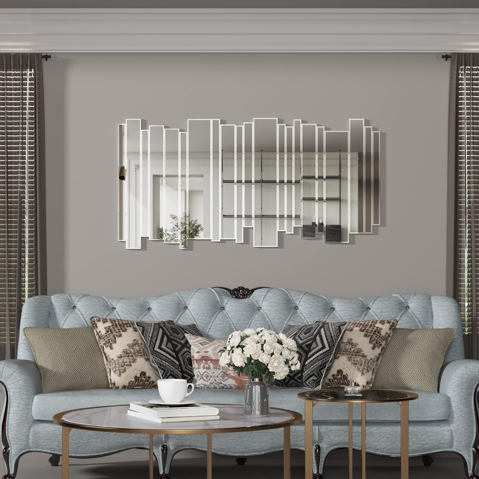 Decorative Mirrors for Wall Decor 24×47 Inch, Wall Mirrors Decorative for L