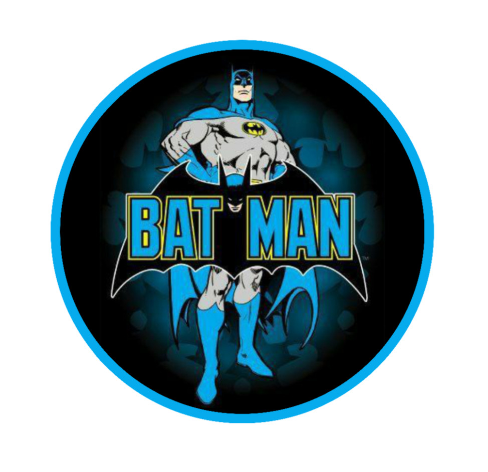 Batman "Blue" – 4" Handmade Vinyl Decal Vehicle Cooler Laptop Decor Tumbler 2026