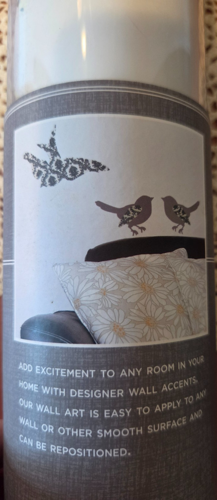 Once Upon A Wall Designer Accents 7 Adhesive Art Birds