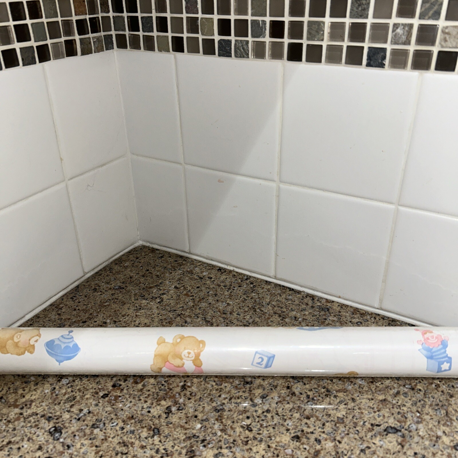 Rubbermaid Contact Paper Plastic Decorative Covering 9f23 Baby Bears 1988 3 Yard