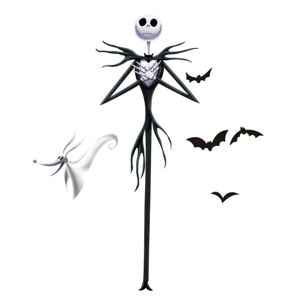 Disney The Nightmare Before Christmas Jack Giant Peel and Stick Wall Decals b…