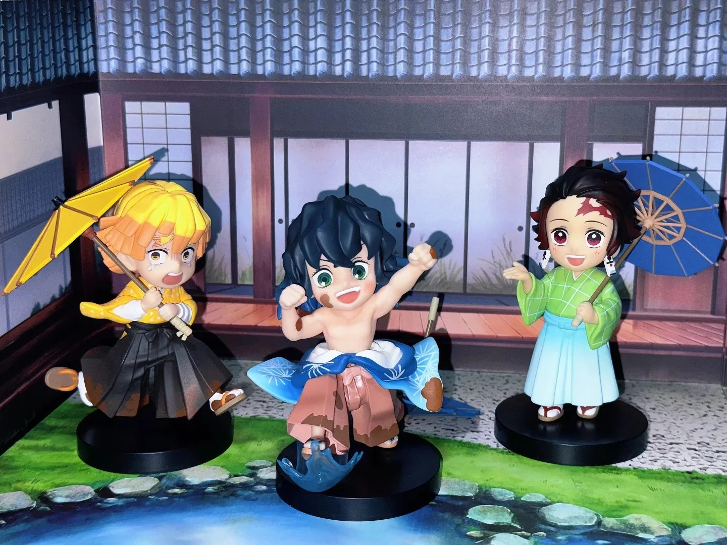 New Anime Figure Demon Slayer Figures Kimetsu No Yaiba Doll Plum Rain Series Bli