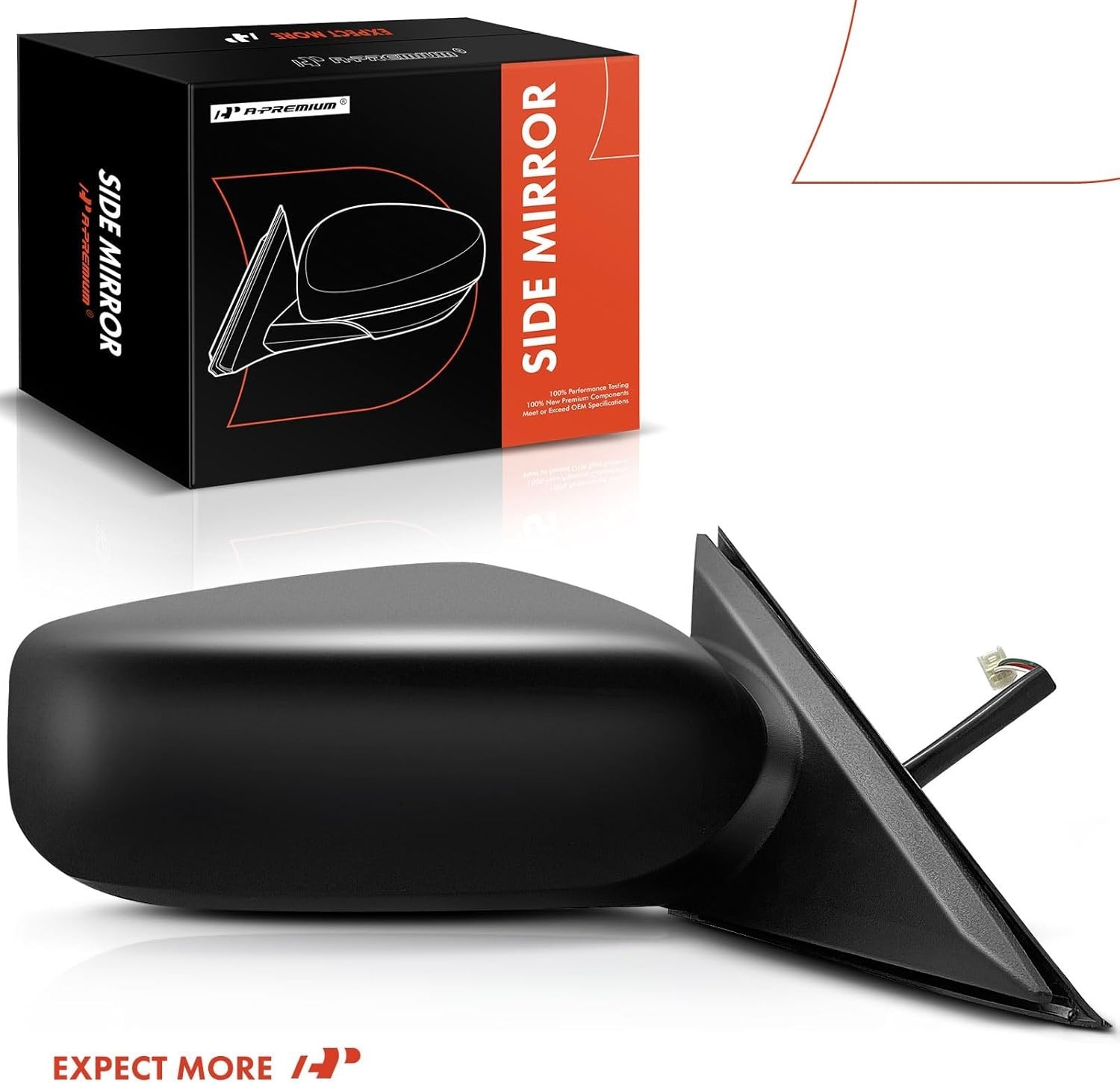 Right Passenger Side Power Door Mirror – Compatible with Nissan Altima 2013 2014