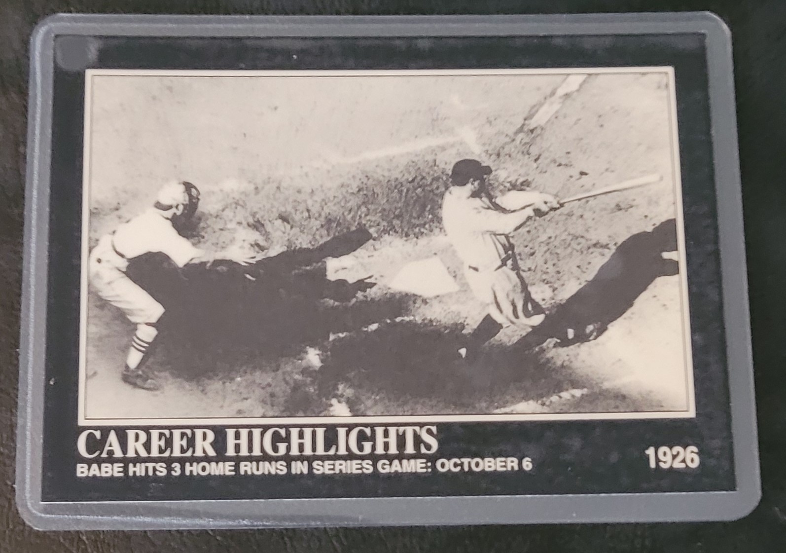 Babe Ruth YANKEES Baseball Card HOF Fridge/Locker/Cabinet Laminated Magnet