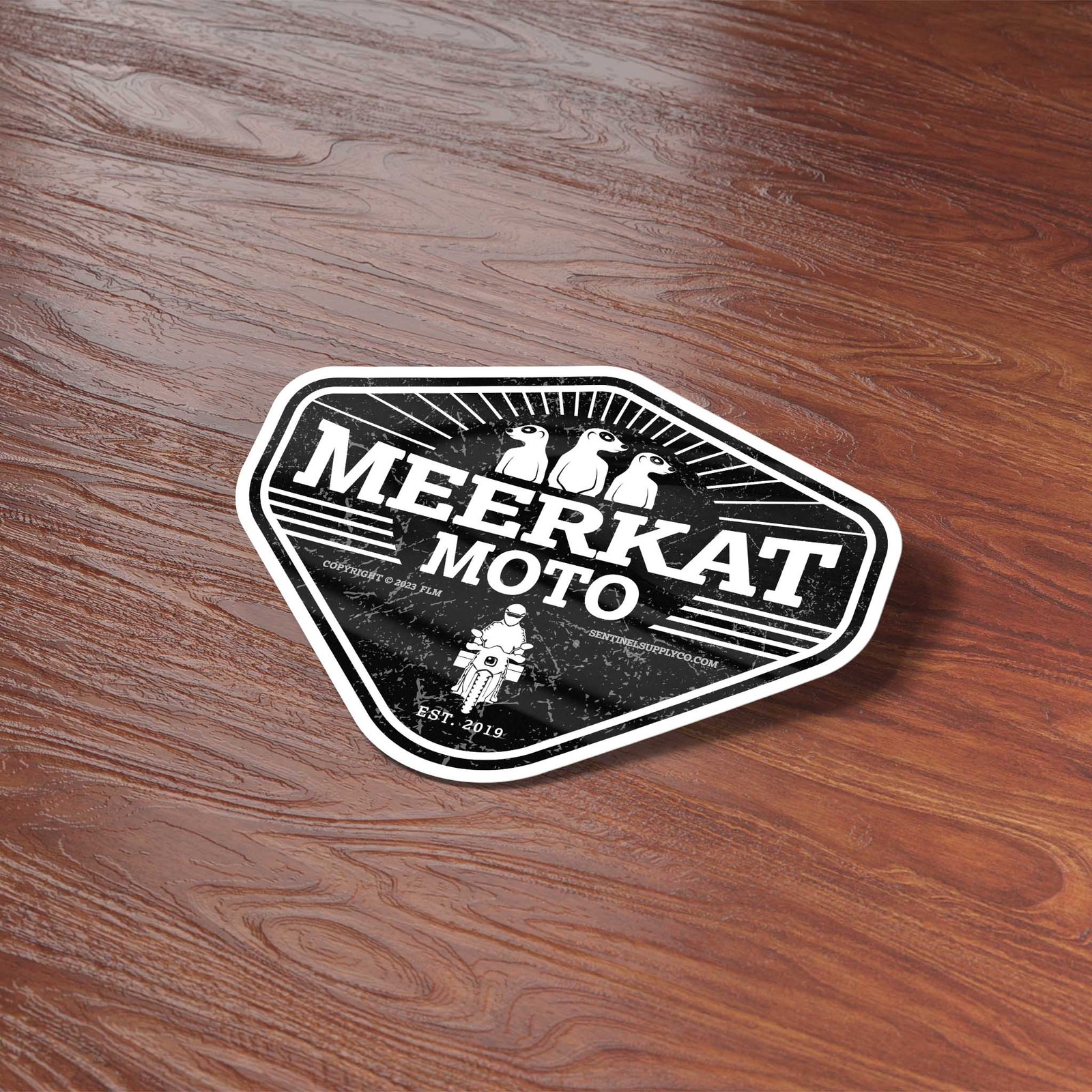 Meerkat Moto Sticker – ADV Rider