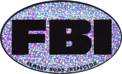FBI – 3" X 5" – Sticker
