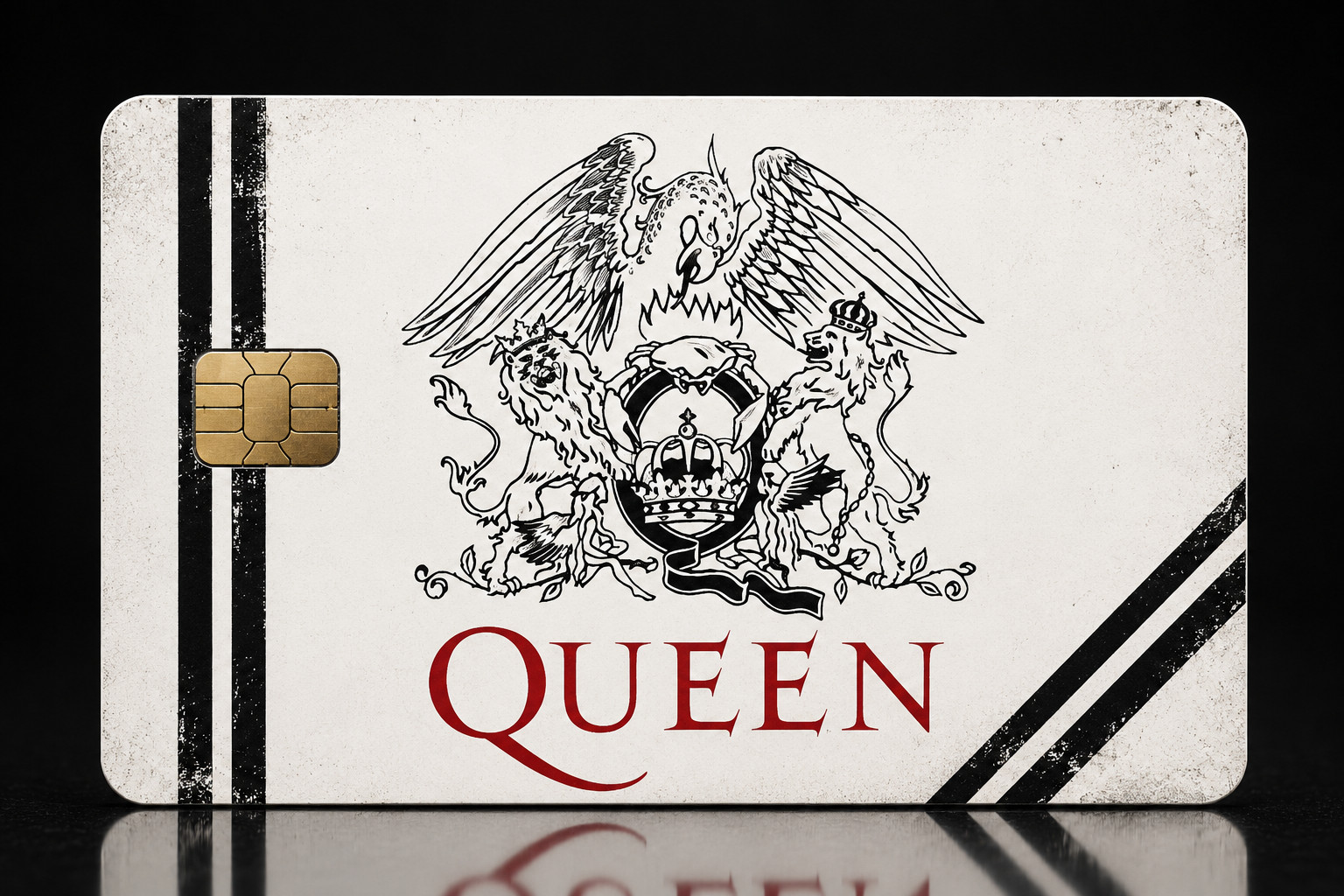 Queen Credit Card Skin Classic Rock Debit Card Vinyl Sticker