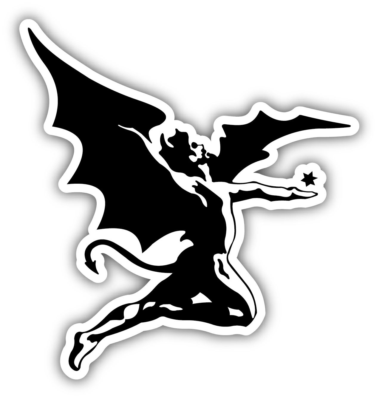 BLACK SABBATH Sticker Decal *4 SIZES* Heavy Metal Vinyl Bumper Wall Angel Ozzy