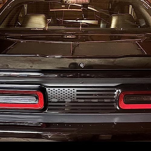 Matte Black Letter Cut Out Taillight for Dodge Challenger 2015-2023