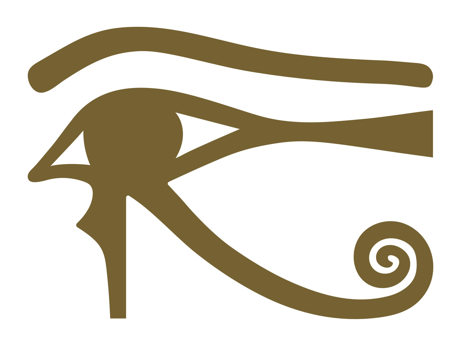 Eye of Horus Vinyl Decal Egyptian Protection Car Sticker