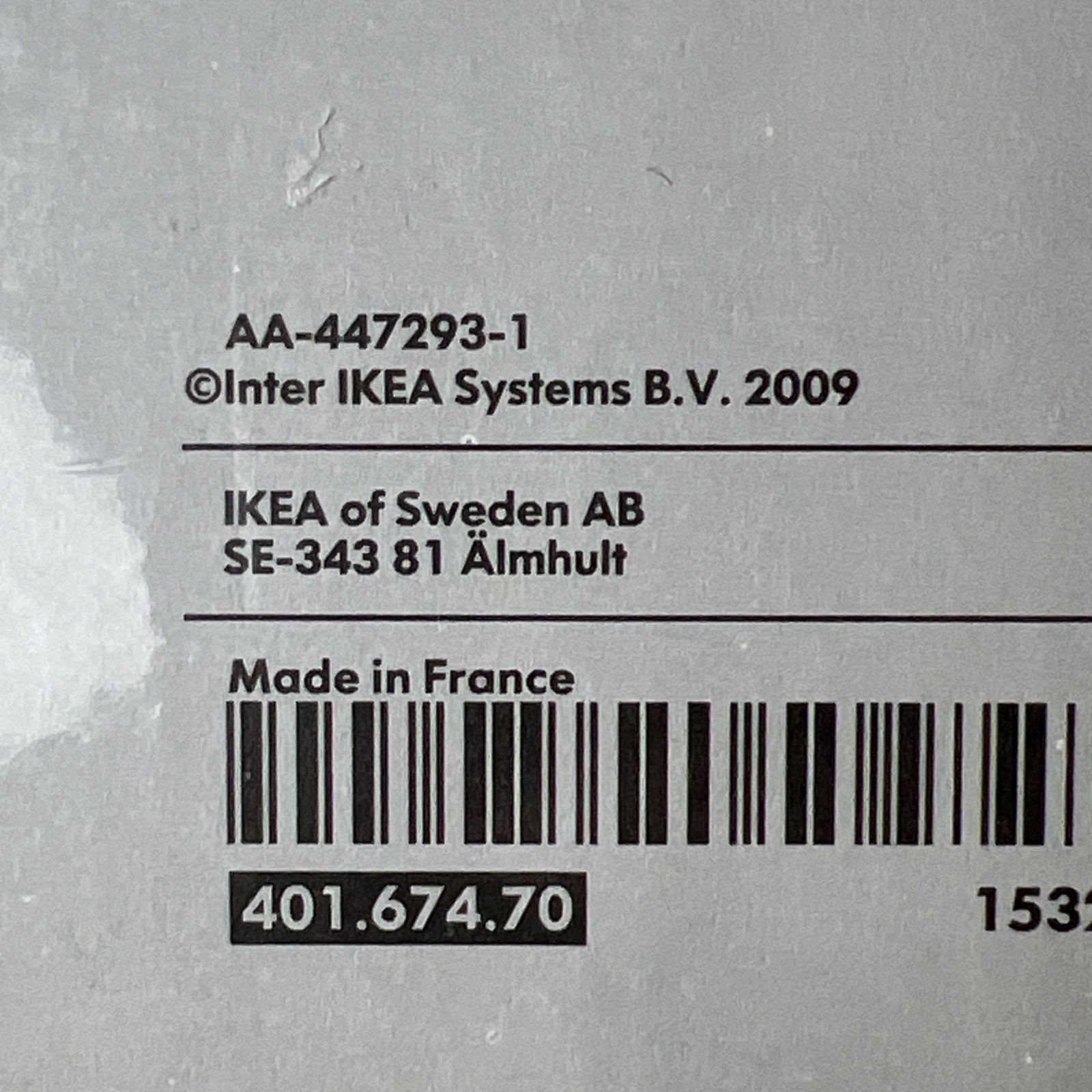 IKEA SLATTHULT Baby Footprint Wall Stickers Feet & Paw Prints 15329 NEW