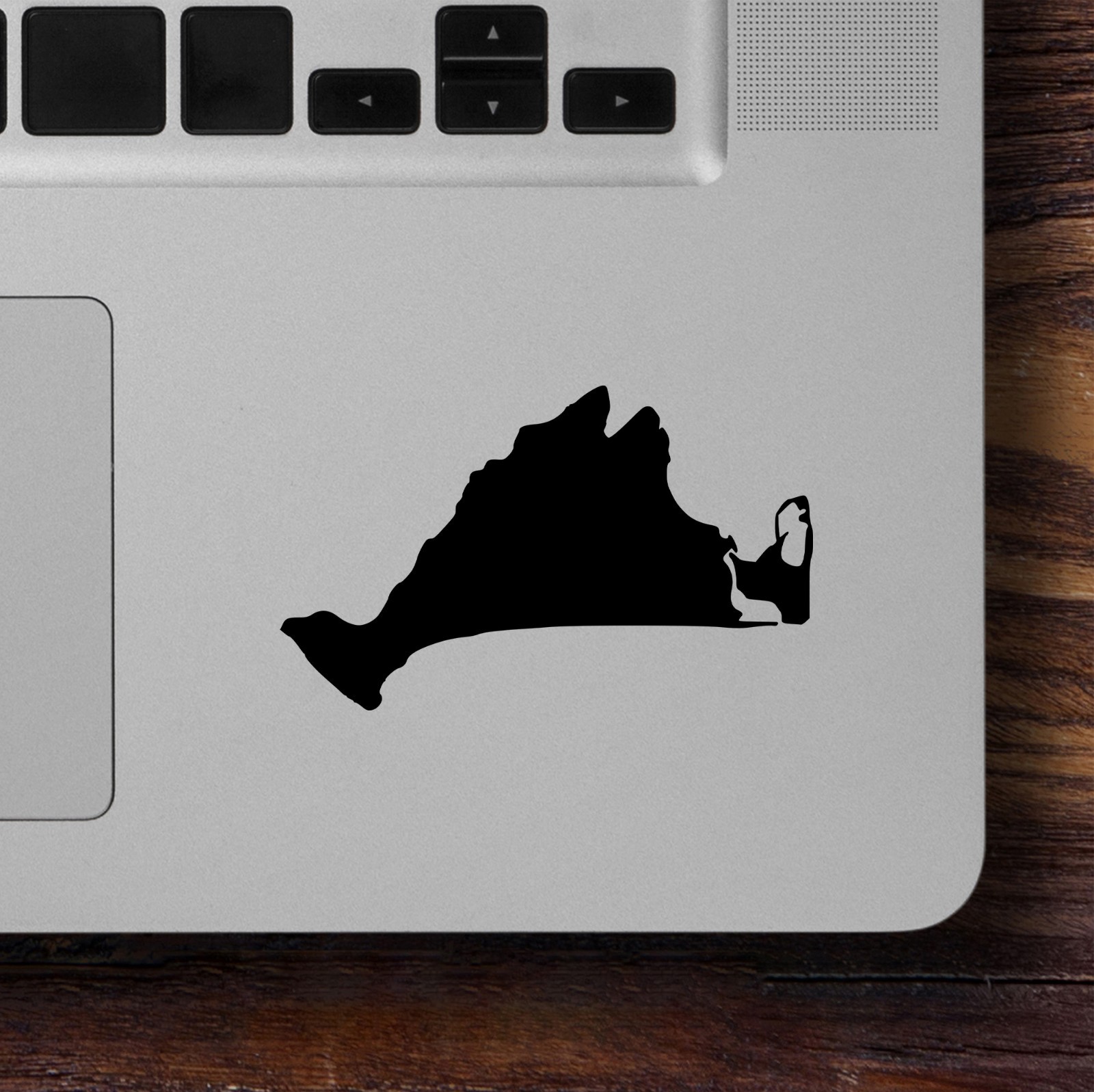 Martha's Vineyard Outline Vinyl Decal – Massachusetts Island Map – Cape Cod Art