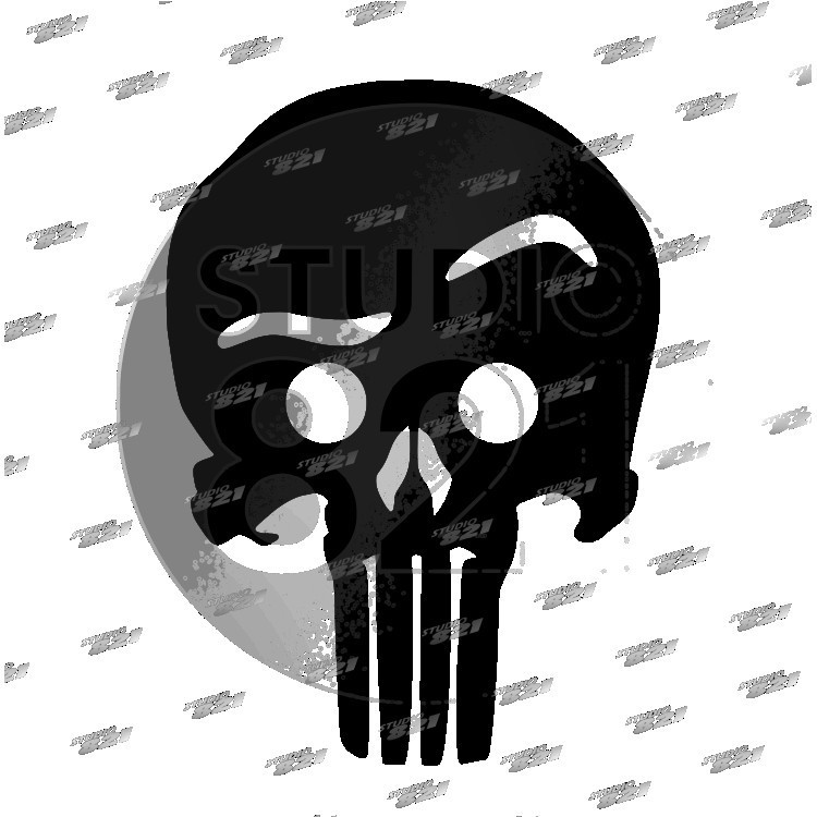 The Punisher Skull WTF Vinyl Sticker Decal – US MADE – Car Truck decal Jeep DC