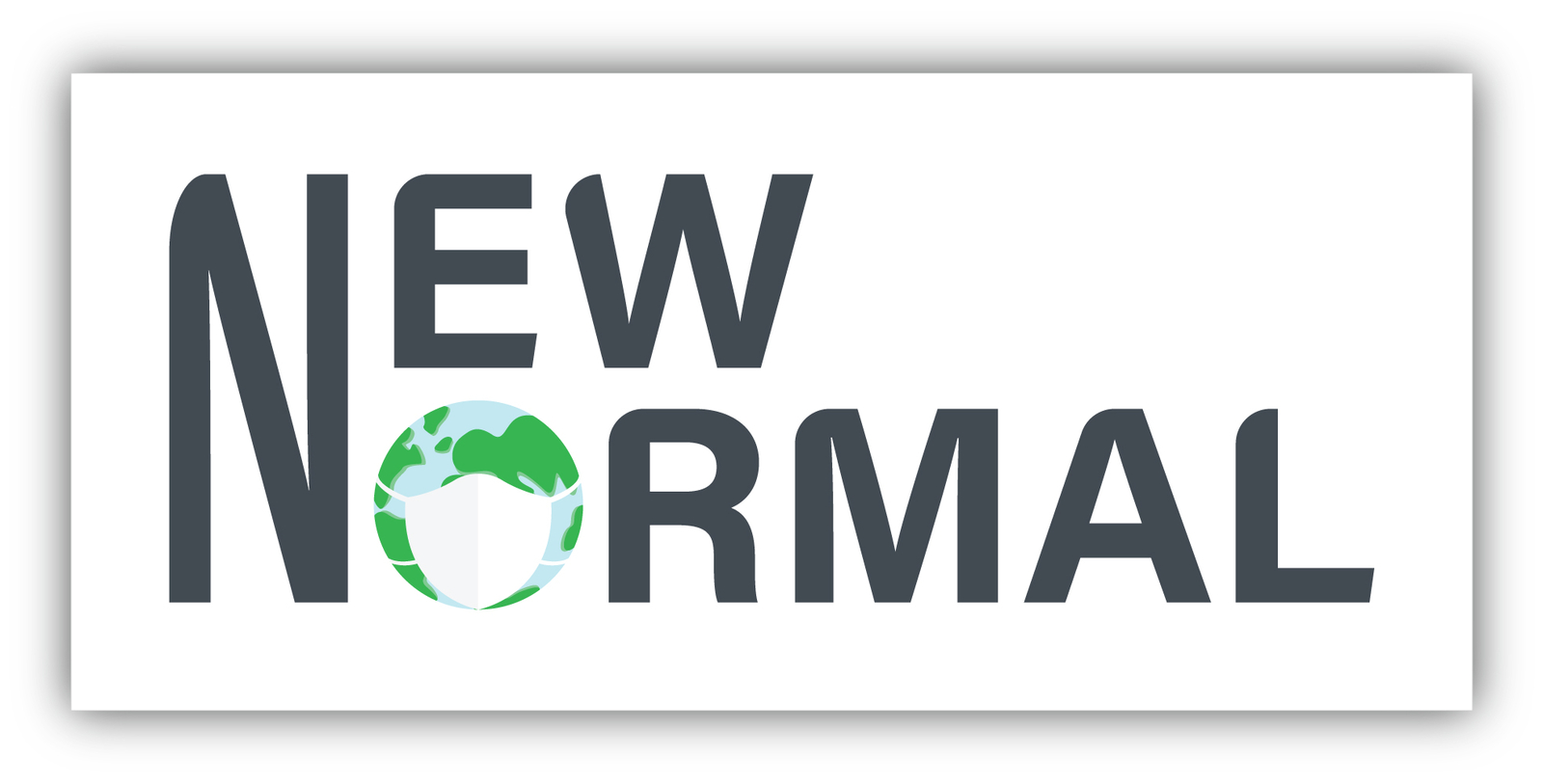 New Normal Vinyl Sticker Decal