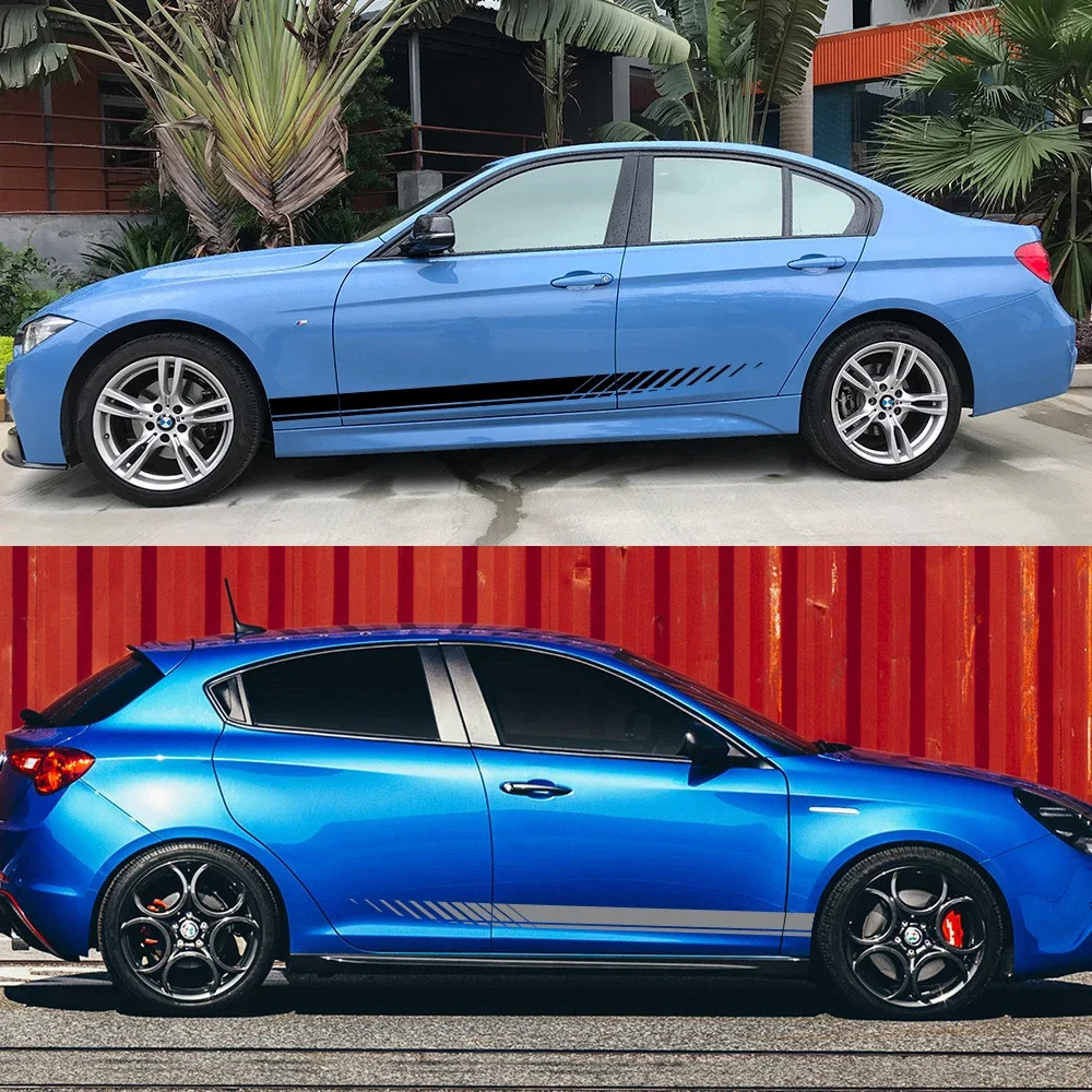 Aftermarket Door Side Vinyl Film Decal for Audi A3 / S3 / A4 / A6 / A7 / A8 / Q3