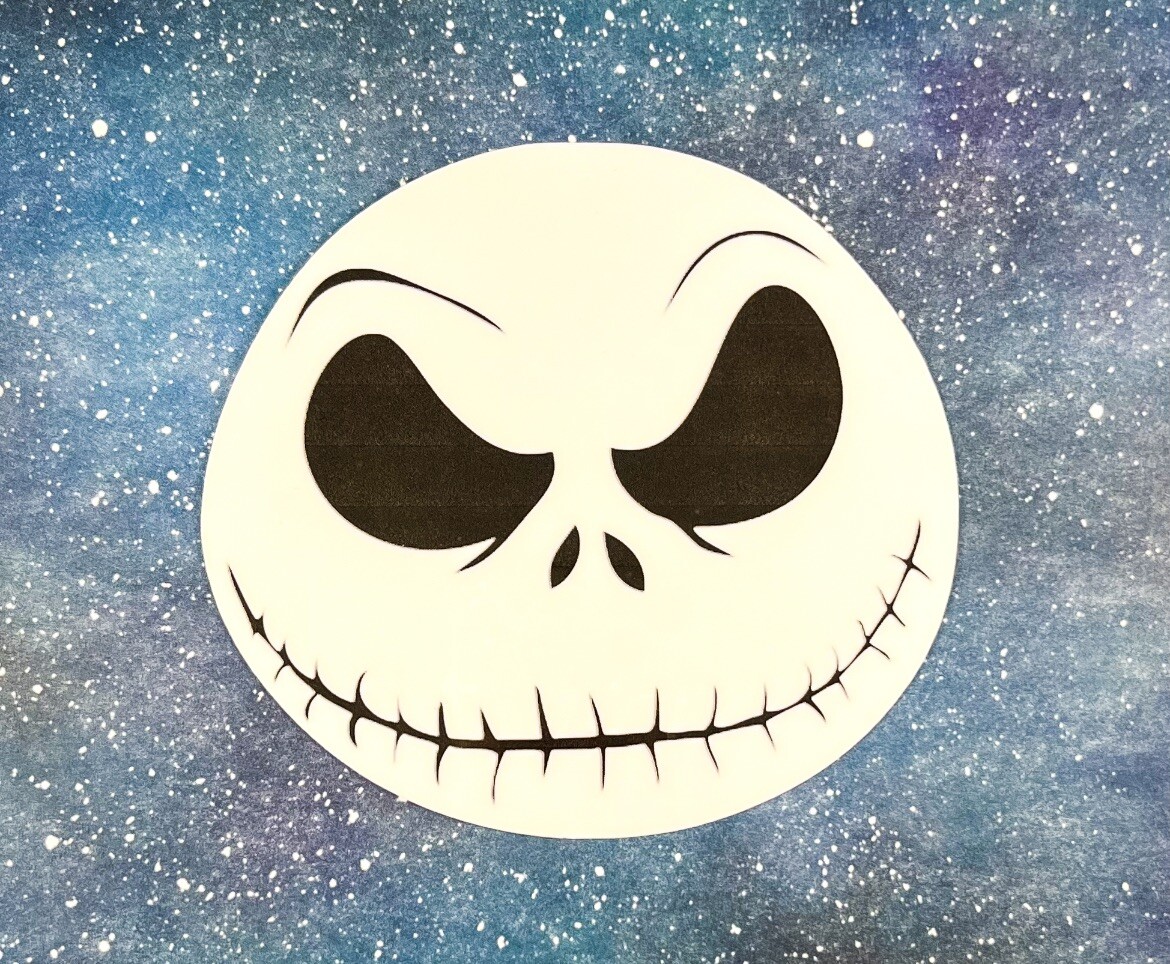 jack skellington Waterproof sticker decal nightmare before Christmas
