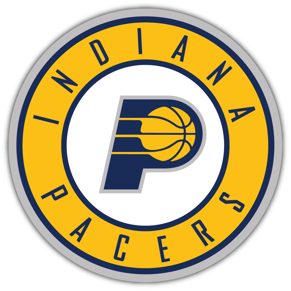 Indiana Pacers NBA Sport Car Bumper Sticker Decal "SIZES"