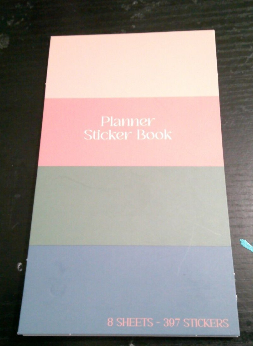 NEW 397 pc planner sticker book organizational supplies decorate your planner