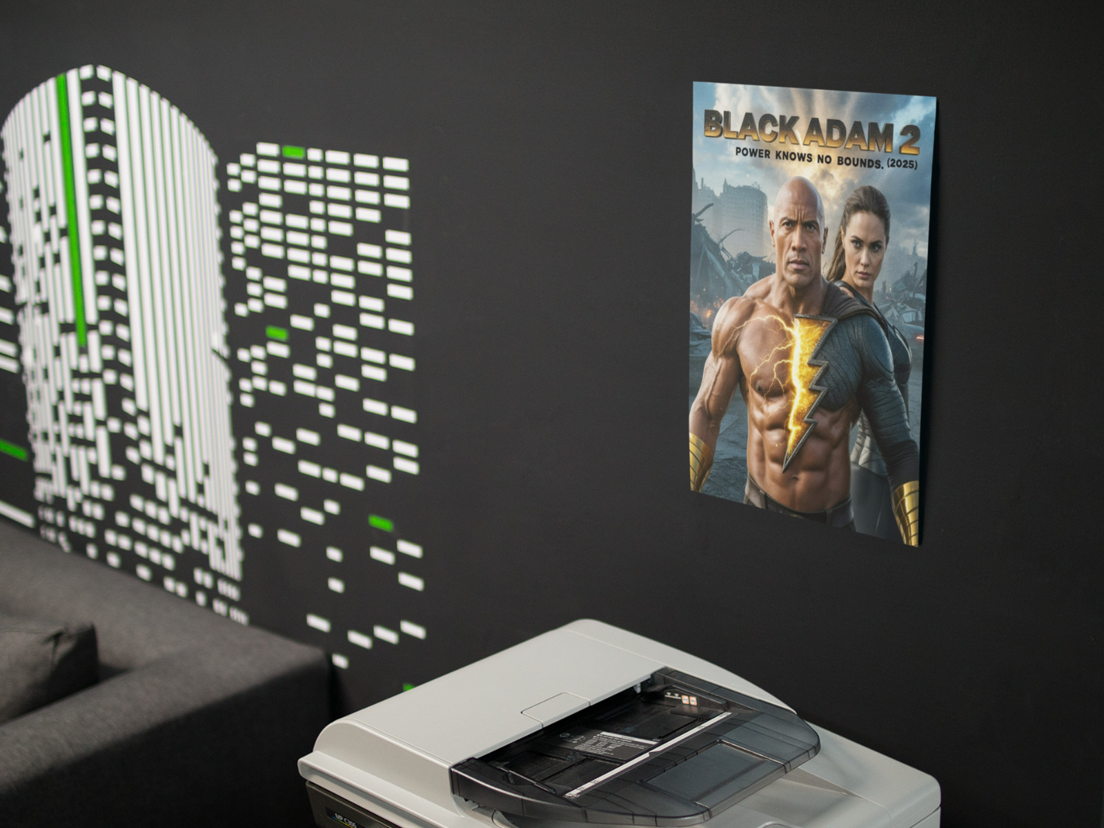 Dark Comic Antihero Wall Vinyl Decal Poster Print Removable Adhesive Graphic