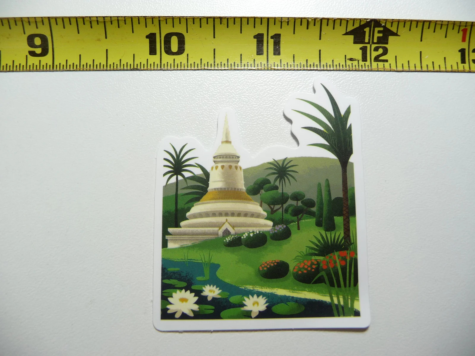 THAILAND SMALL STICKER DECAL MINI TINY TRAVEL POSTER TOURISM FUNNY