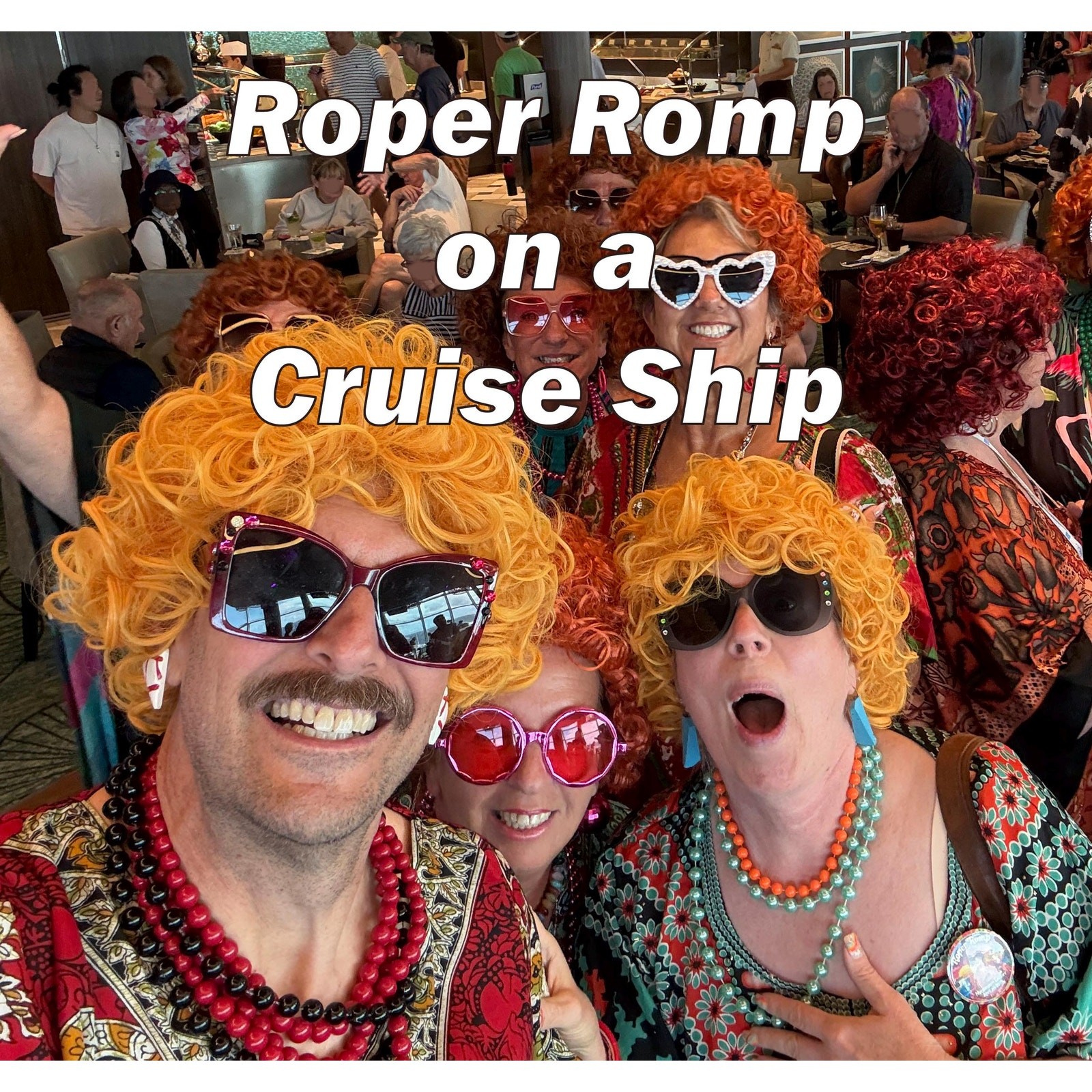 Roper Romp Stickers – 10 Pack Die Cut Full Color Mrs. Roper from Three's Company