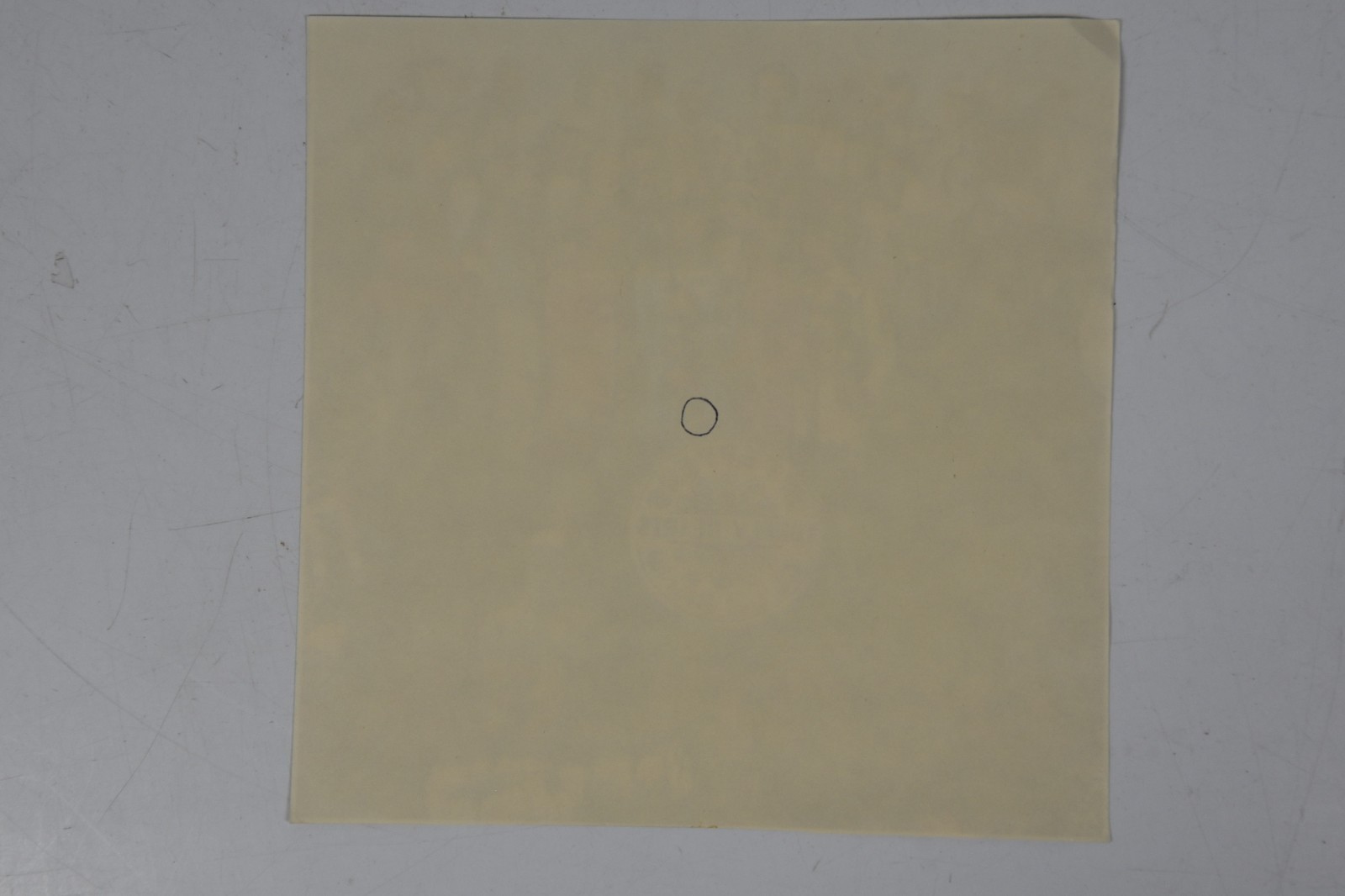 Vintage The Beatles Lonely Hearts Cover Art 6" Art Print 45 Record Paper ONLY