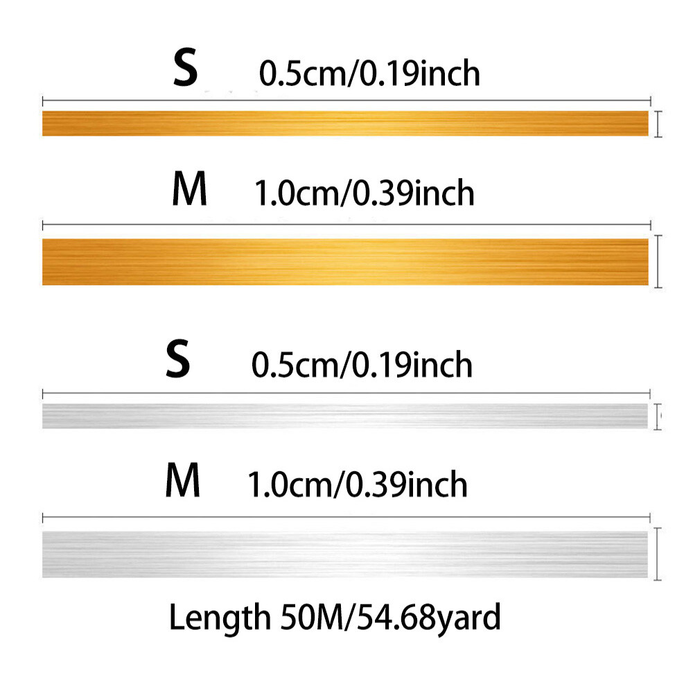 Mildewproof Tape Gap Floor Sealing Sided For Home Sticker Tile Decor Single –