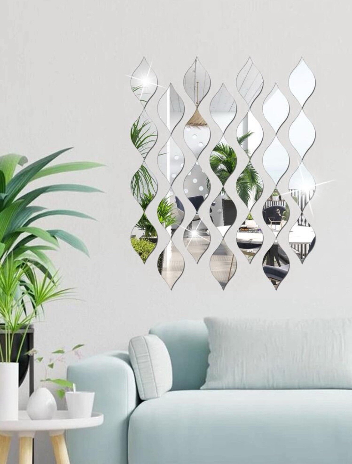 Mirror design for wall living room bedroom bathroom kitchen dining room or lobby