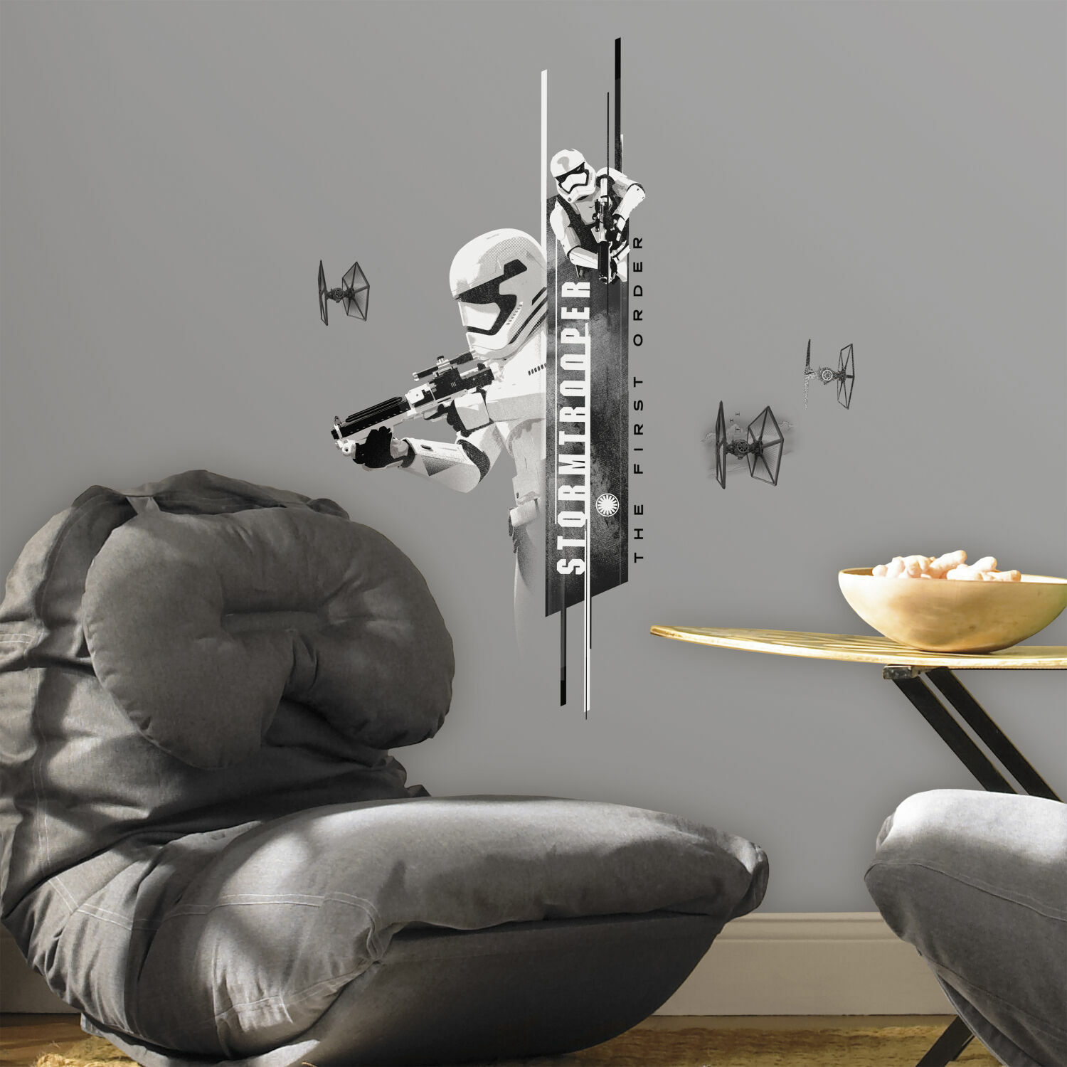Disney Decorative Wall Stickers Decal Star Wars The Force Awakens Stormtroopers