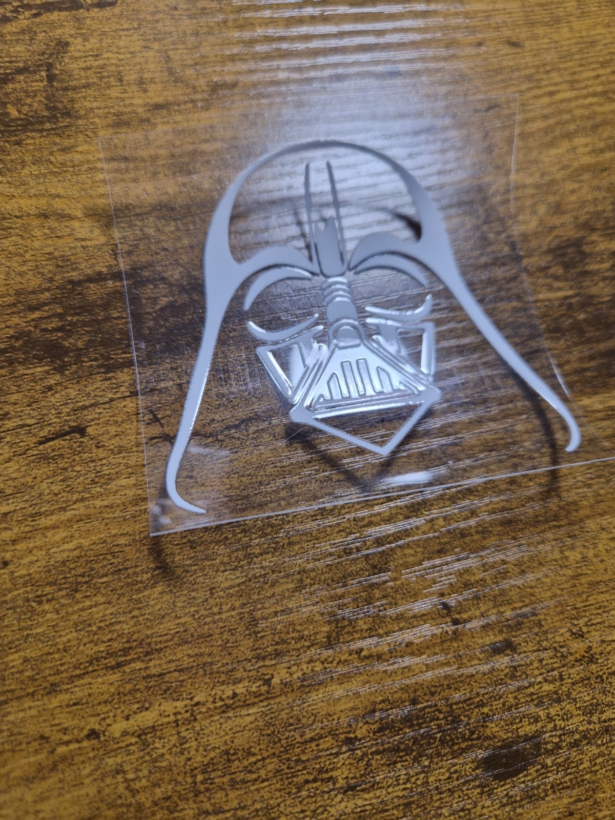 Darth Vader High Quality UV DTF Raised Decal Sticker