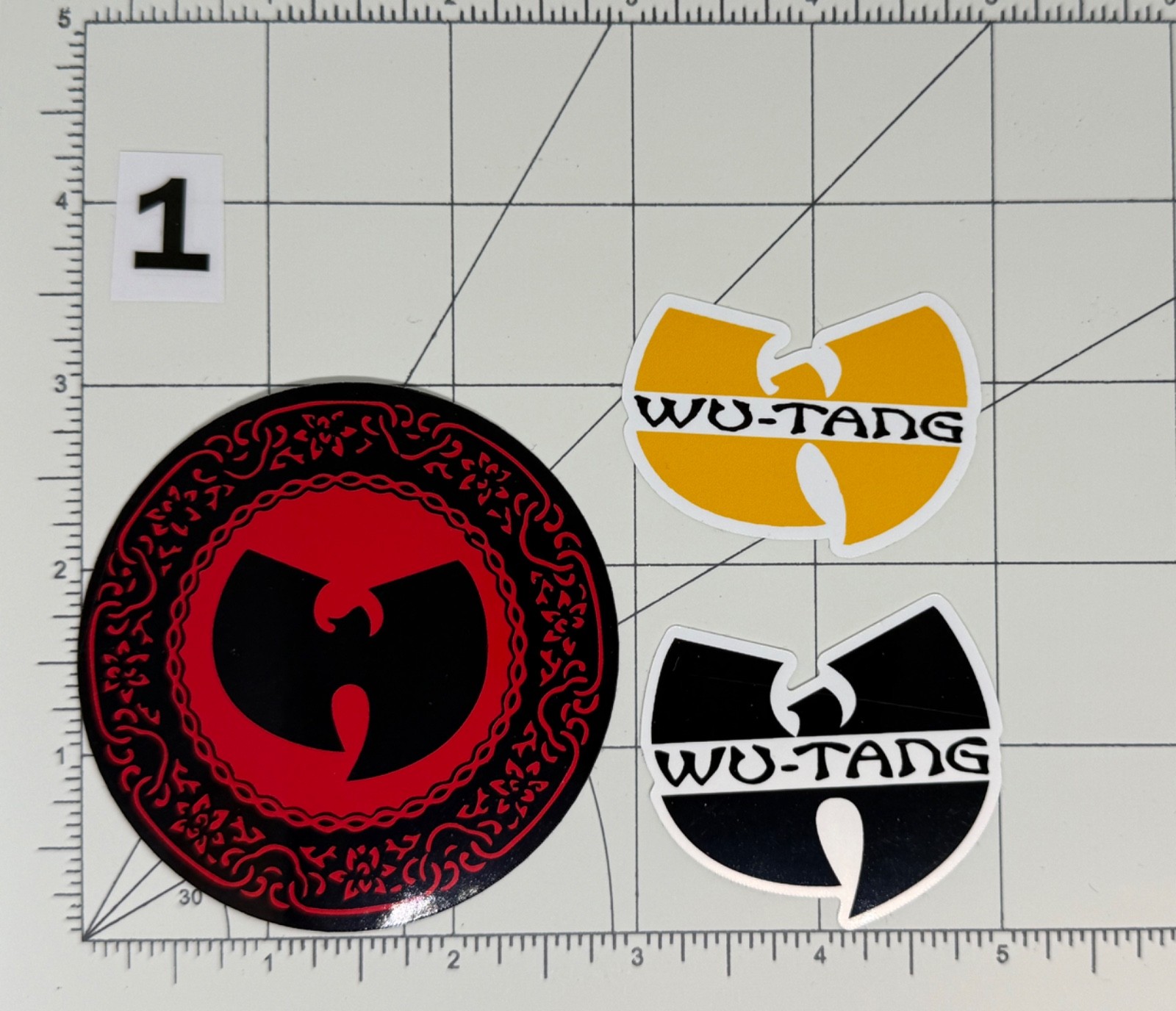 Wu Tang Clan Stickers Multiple Options Available, Pick One