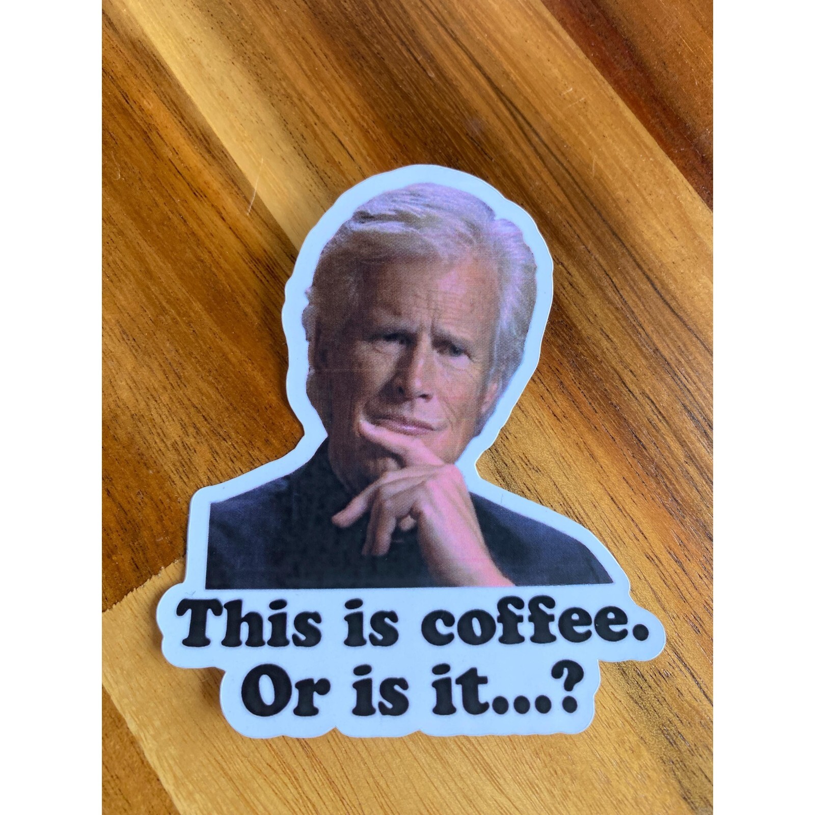 Dateline Inspired Keith Morrison Sticker Keith Morrison Inspired YOU CHOOSE