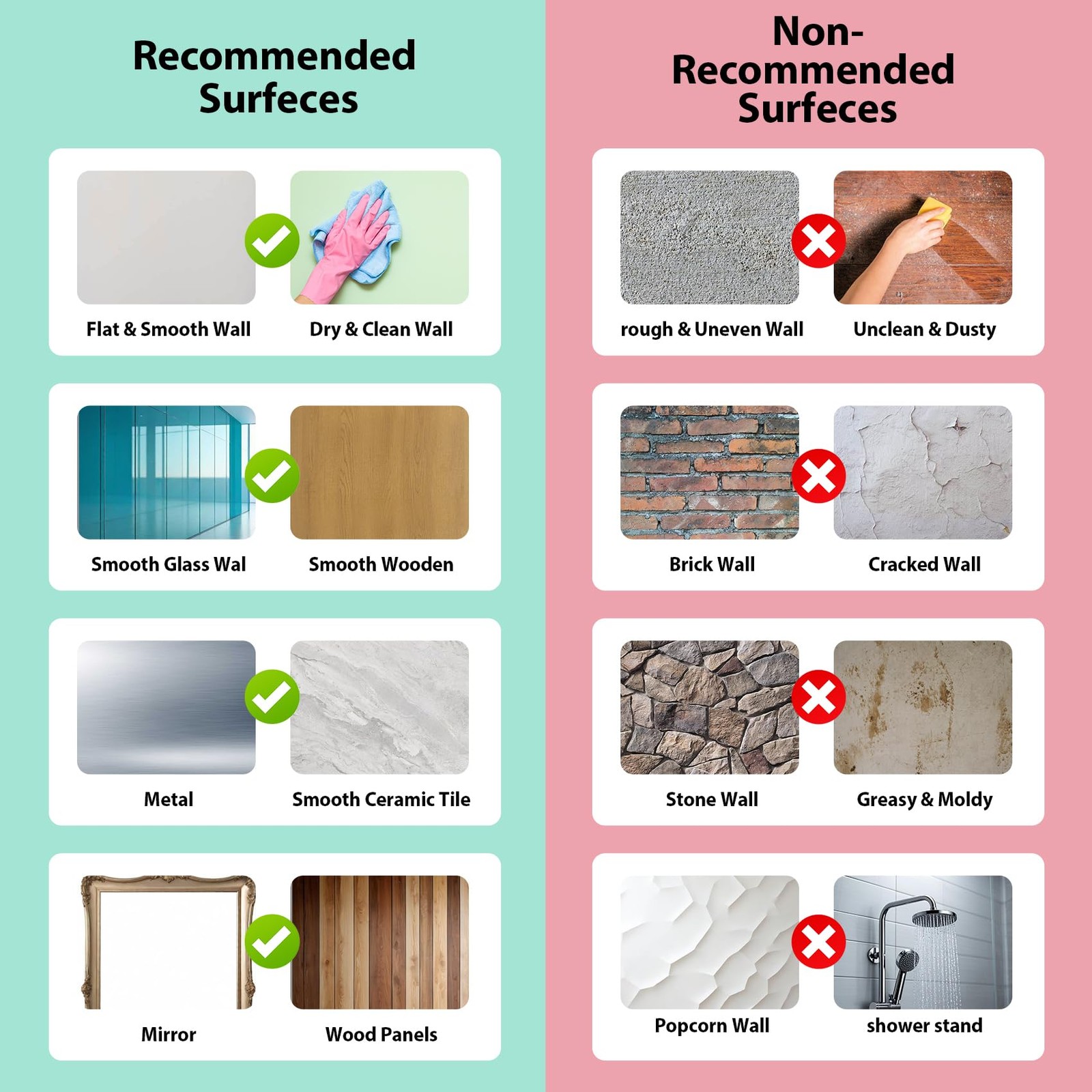 34 Sheets Kitchen Backsplash Tiles Peel and Stick Teal Stick on Tile Green Bl…