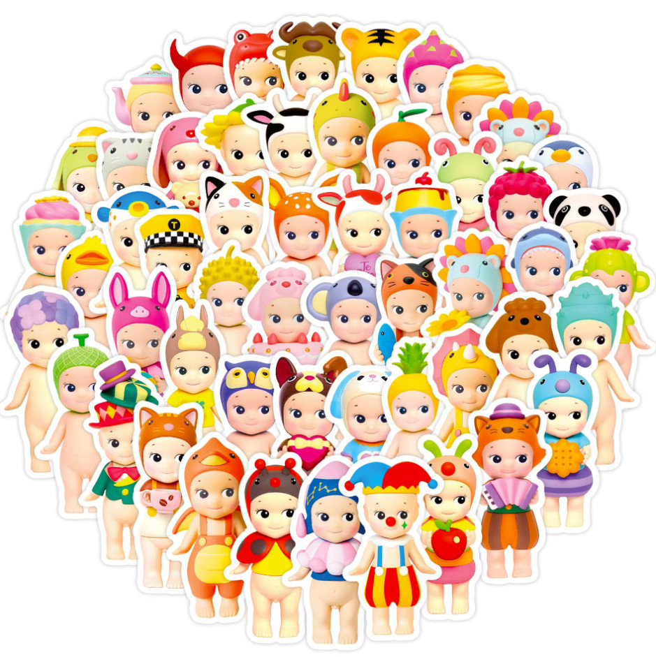 60 Pc Sonny Angel Stickers Cute Kawaii Decoration US Shipping