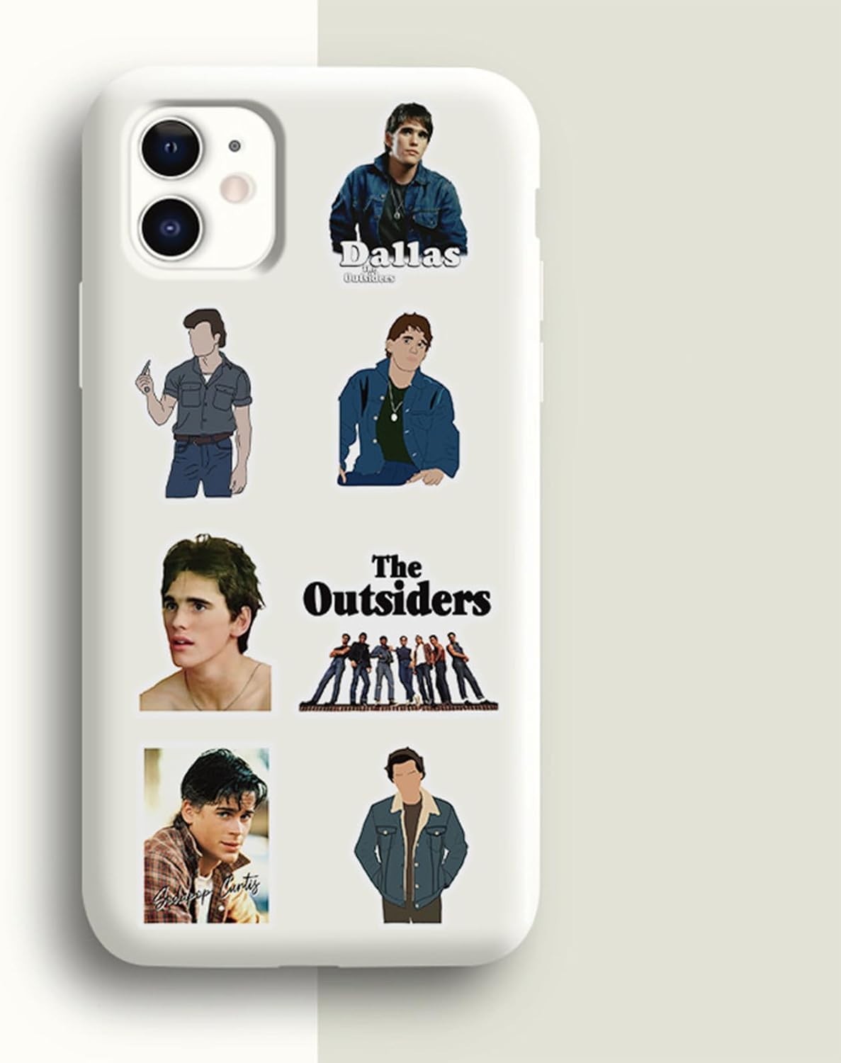 Durable 50 Pcs The Outsiders Vinyl Stickers – Perfect for Gifting & Personal Use
