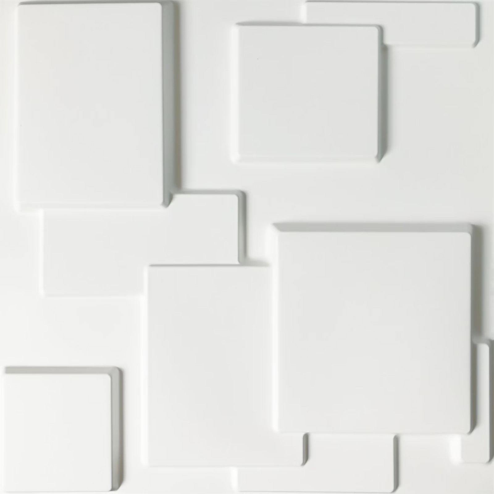 3D Wall Panels Home Decor White PVC Modern Home Reno Art Accent Wall New