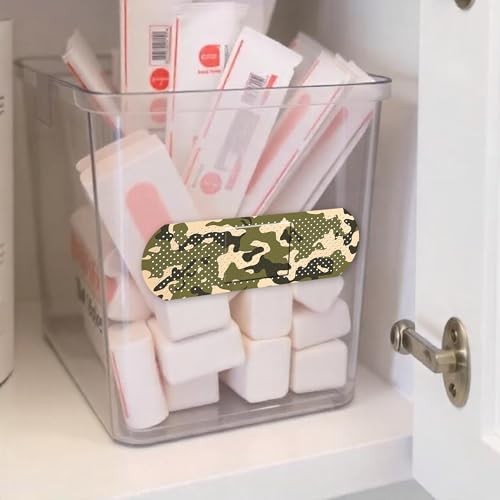 Camo Bandage Band Aid Decal Sticker – 3 Pack – 1-9×3 Inch and 2-5×1.67 Inch