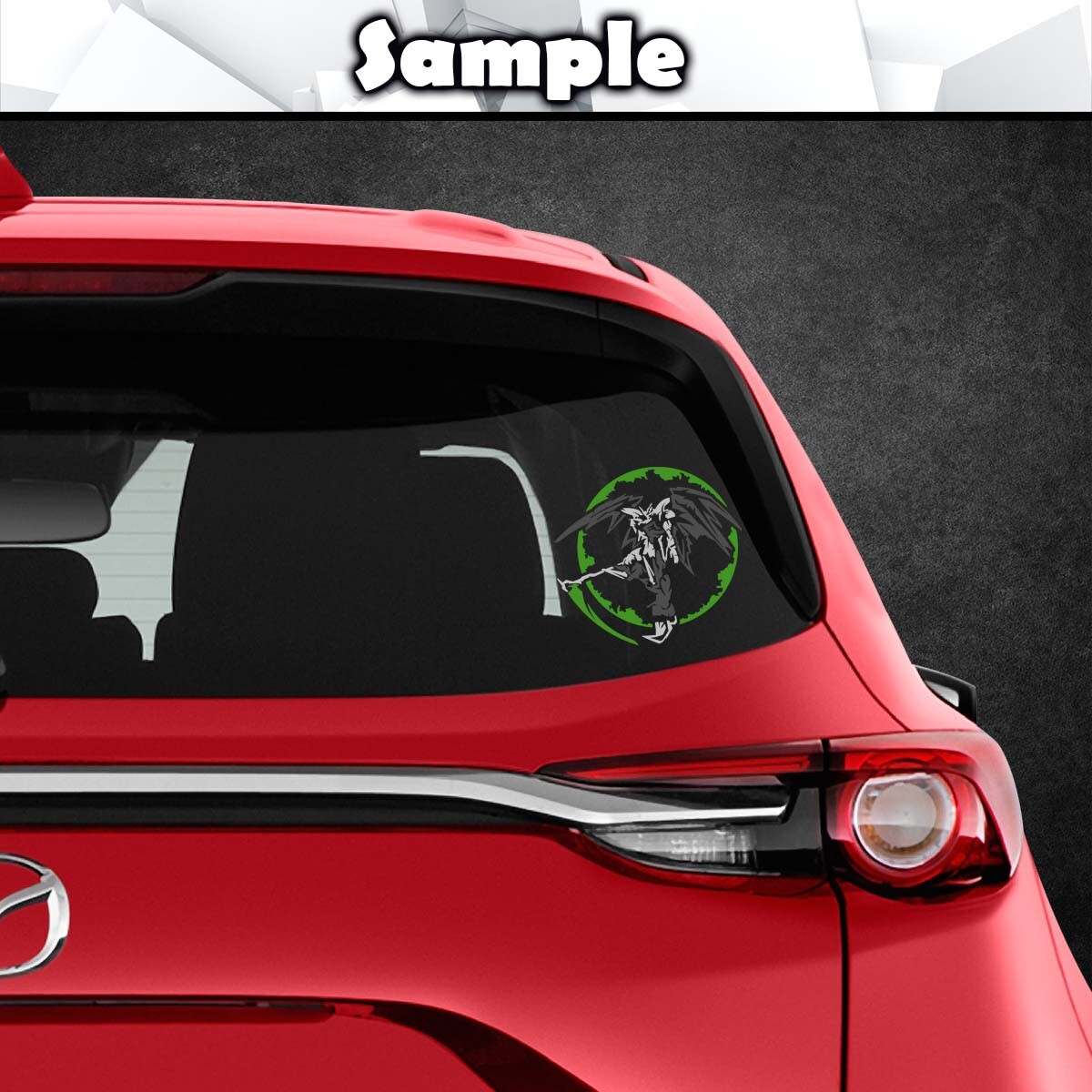 Gundam Deathscythe Hell Custom Vinyl Decal (Anime Mecha Car Laptop PC Decor)