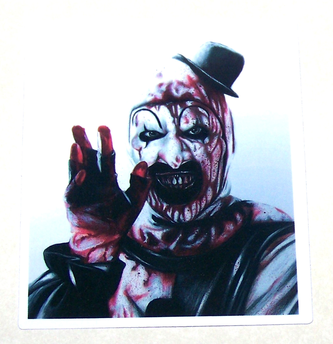 Terrifier Cut Sticker Decal Movie Horror Film "Art the Clown"