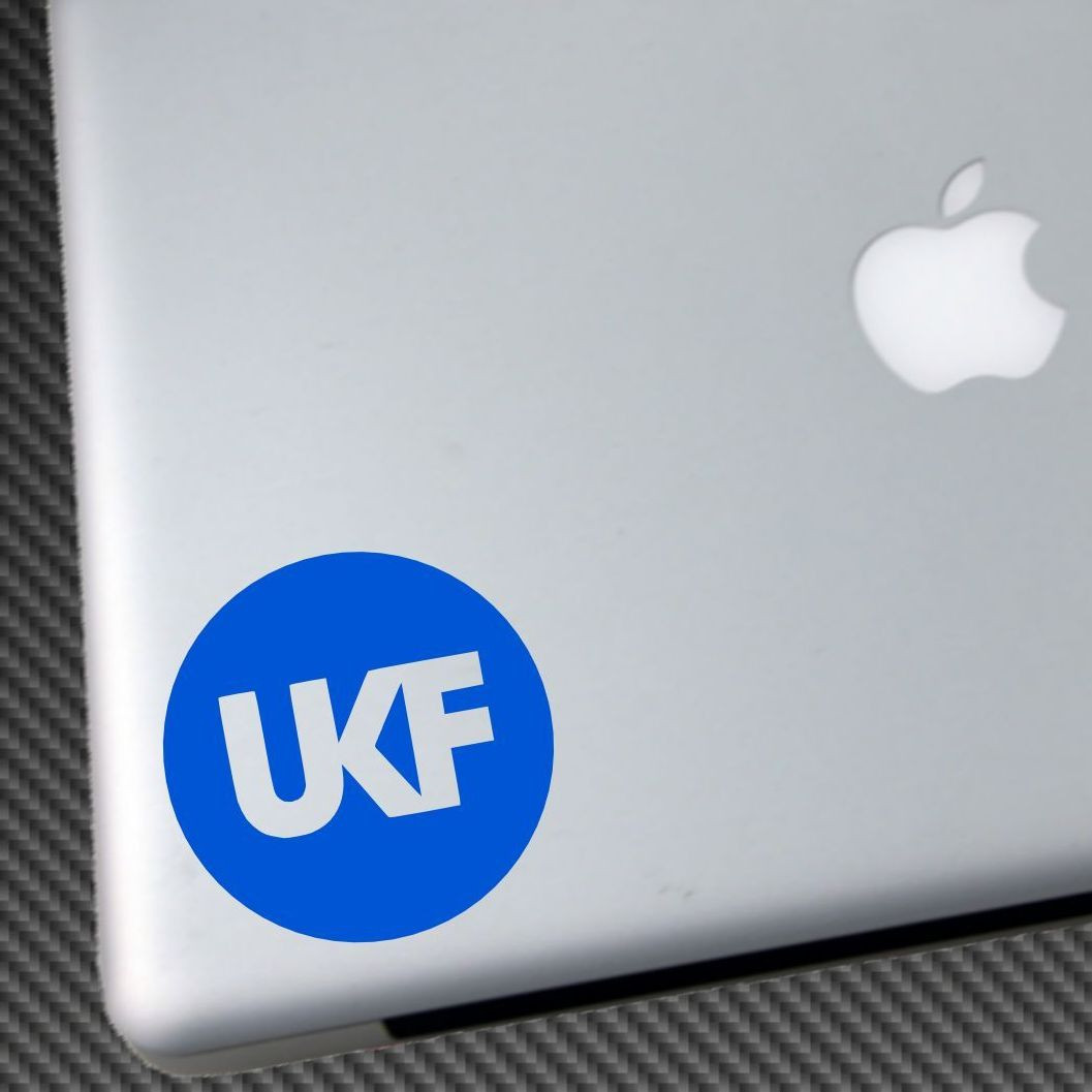 UKF DUBSTEP VINYL STICKER CAR DECAL skrillex datsik nero flux pavilion deadmau5