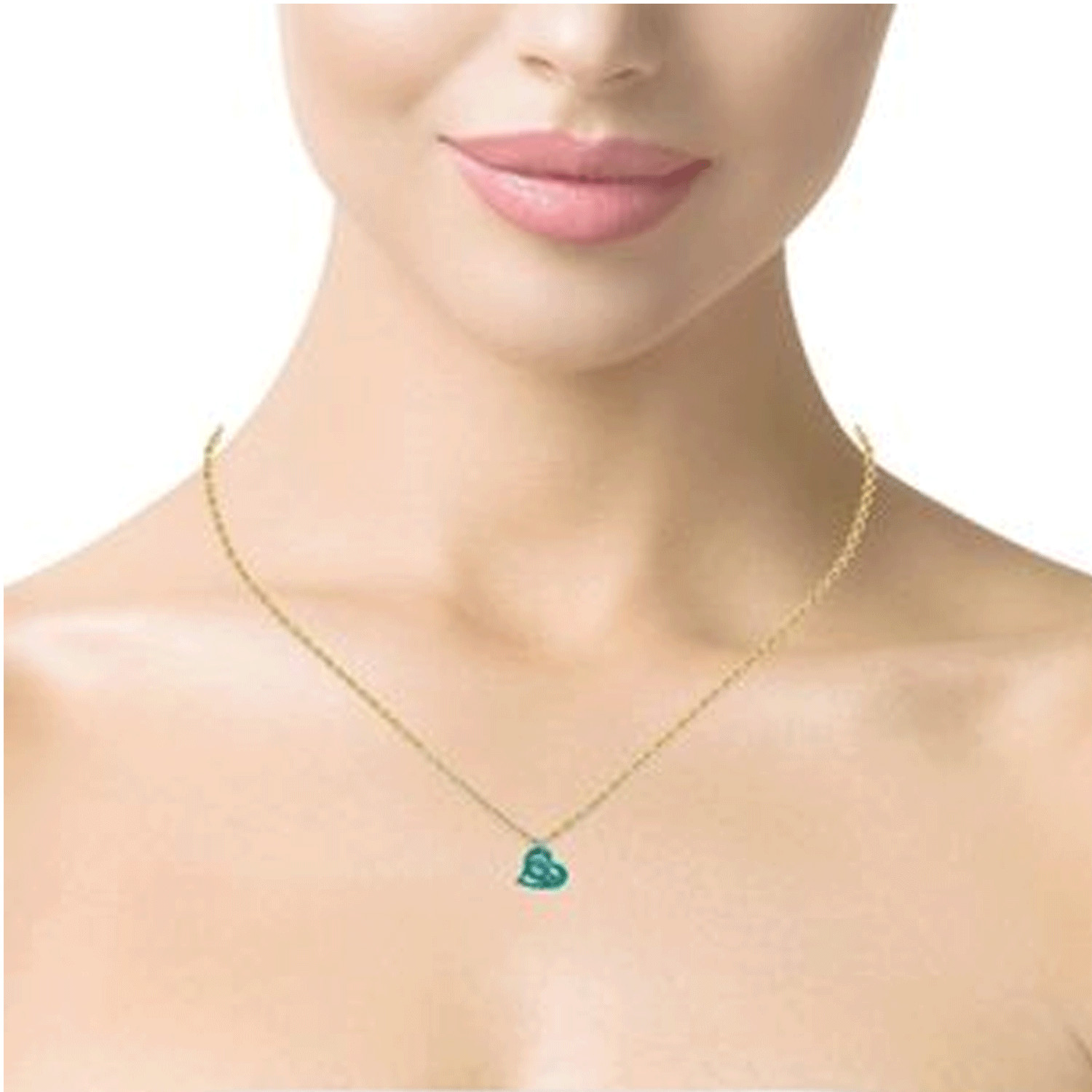 K10 Girl's Necklaces Love Blue MormonOne Moment In Time LDS CTR